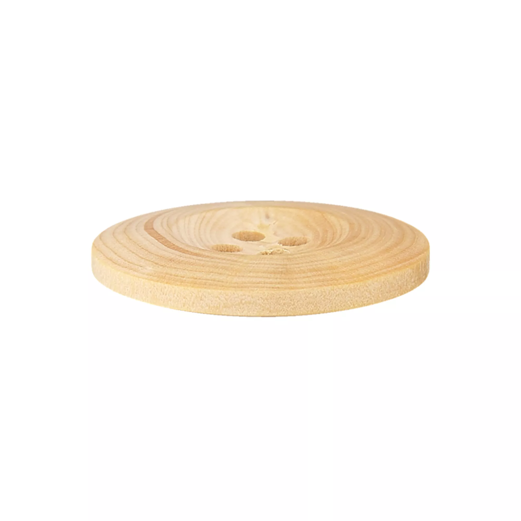 Bouton bois 4-trous