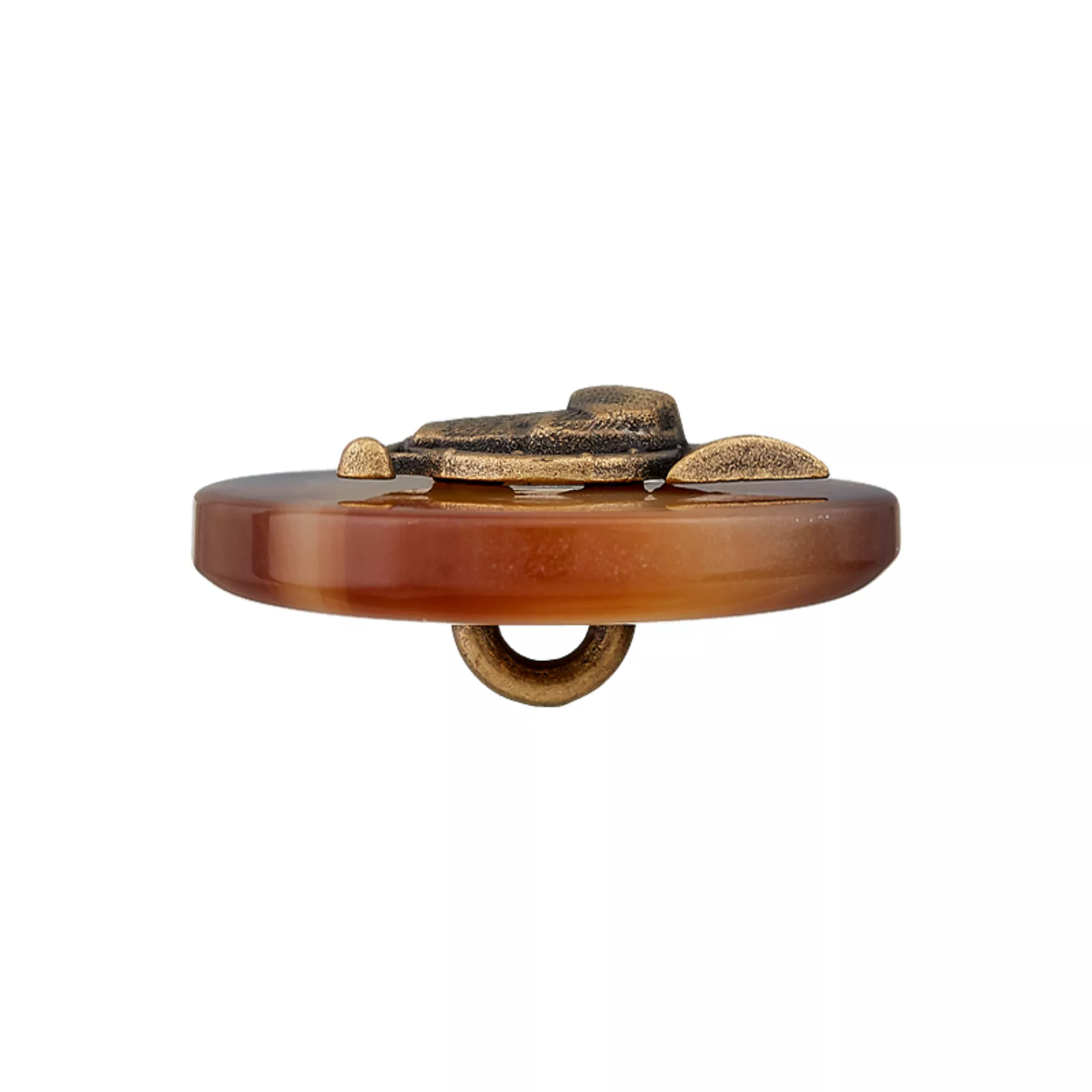 Polyester/Metal button shank Dog