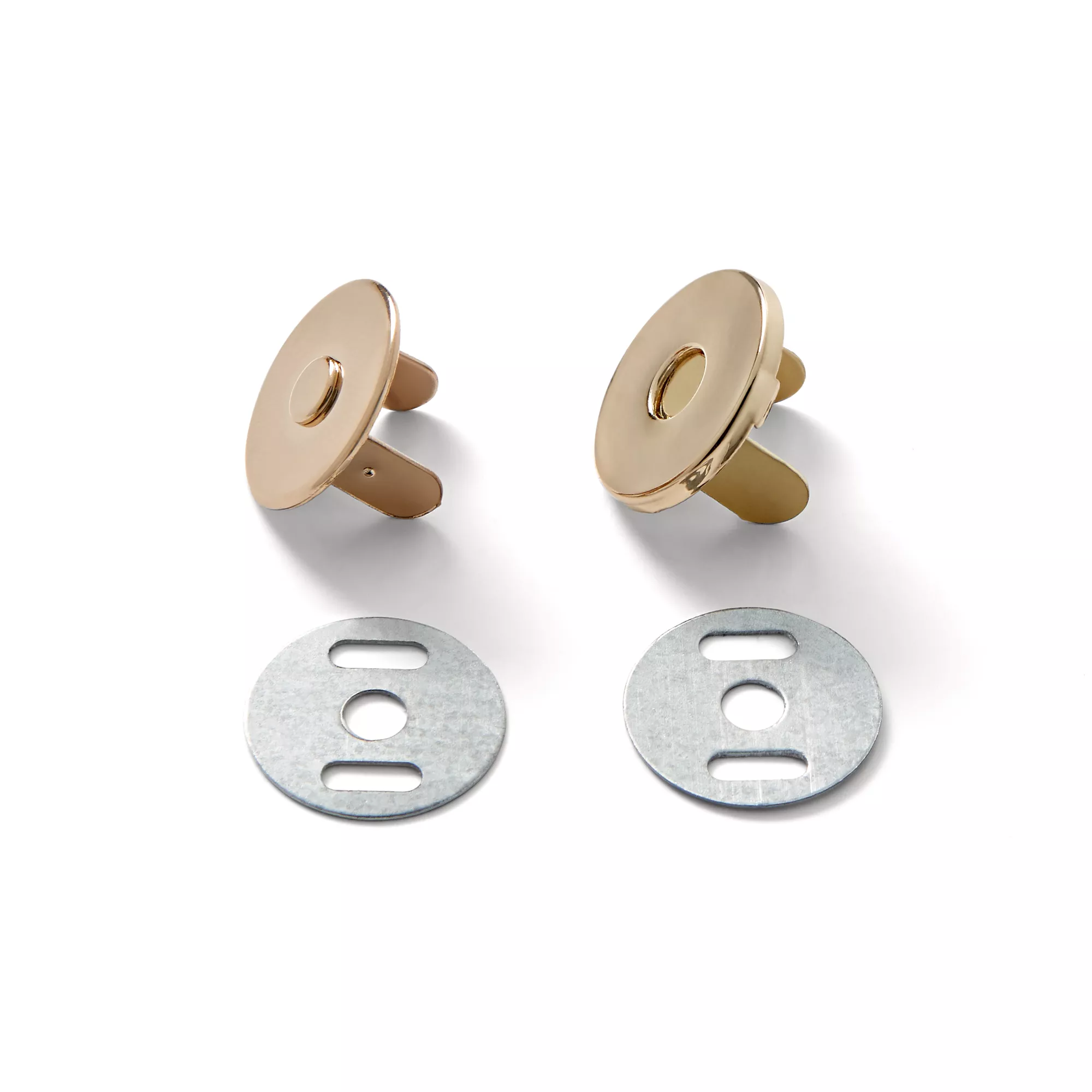 Magnetic snap, 19mm, gold-coloured