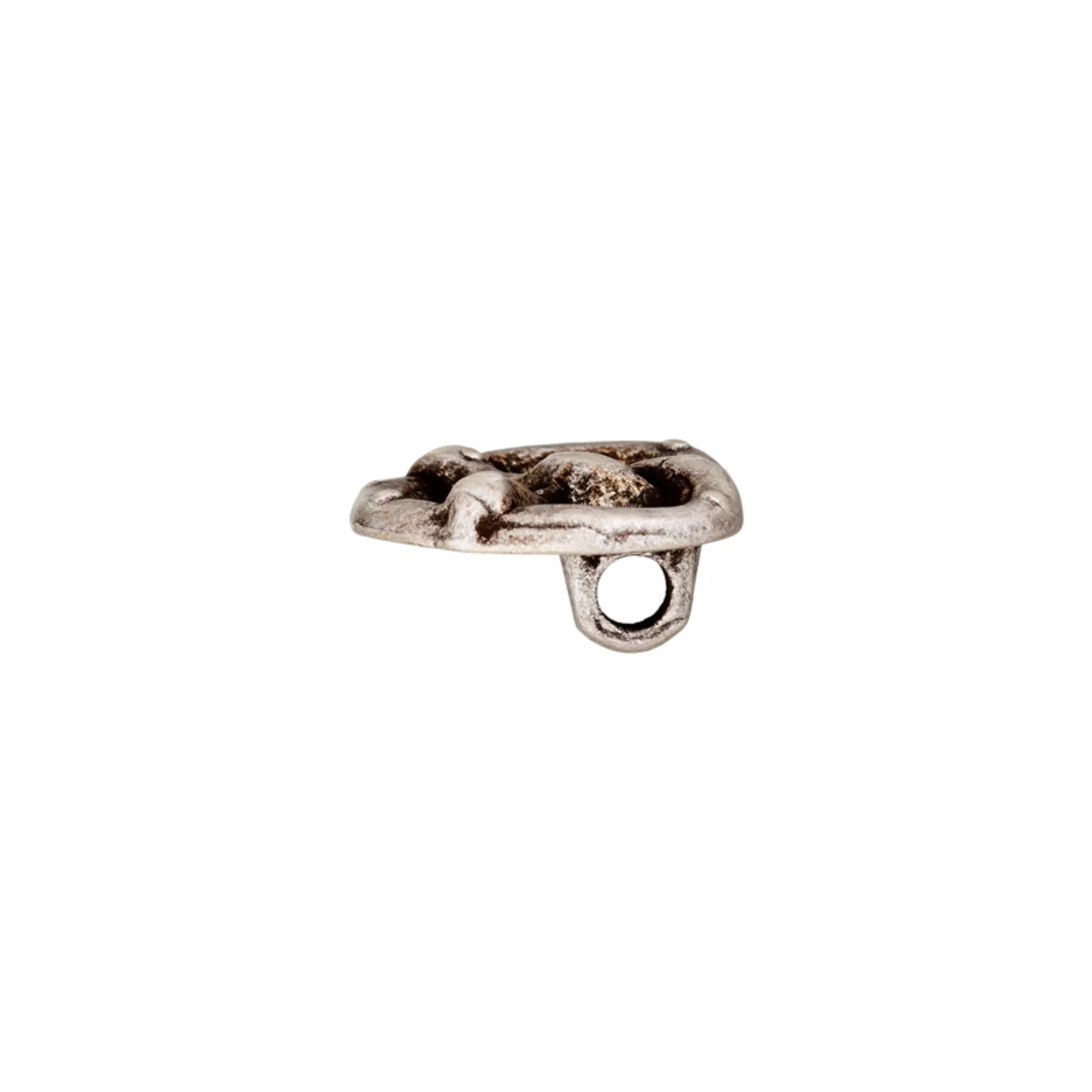 Bouton Bretzel Métal Sur Pied