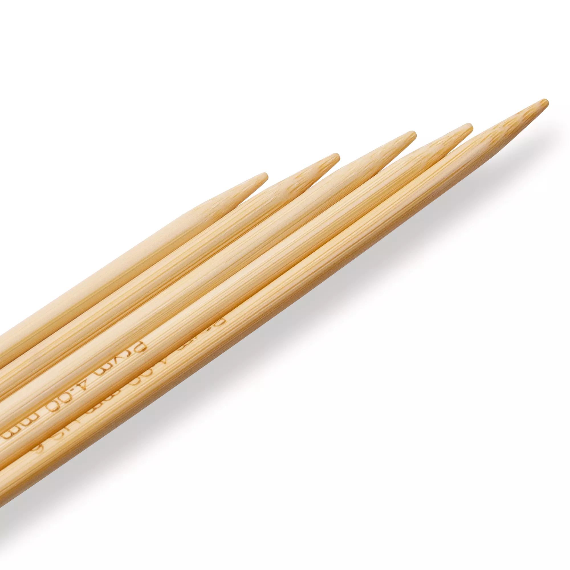 Gioco ferri a doppia punta Prym 1530, bambù, 15cm, 4,00mm