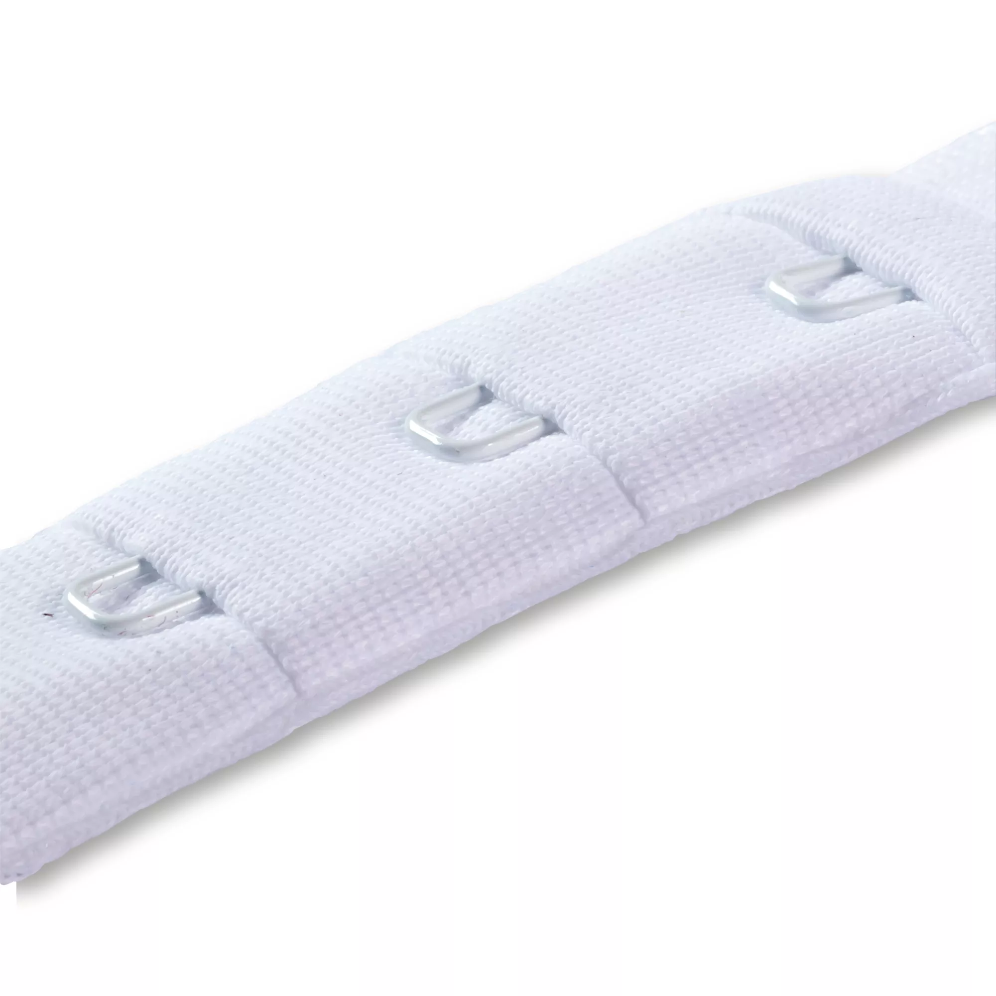Bra extender, 3x1 hook, 20mm, white