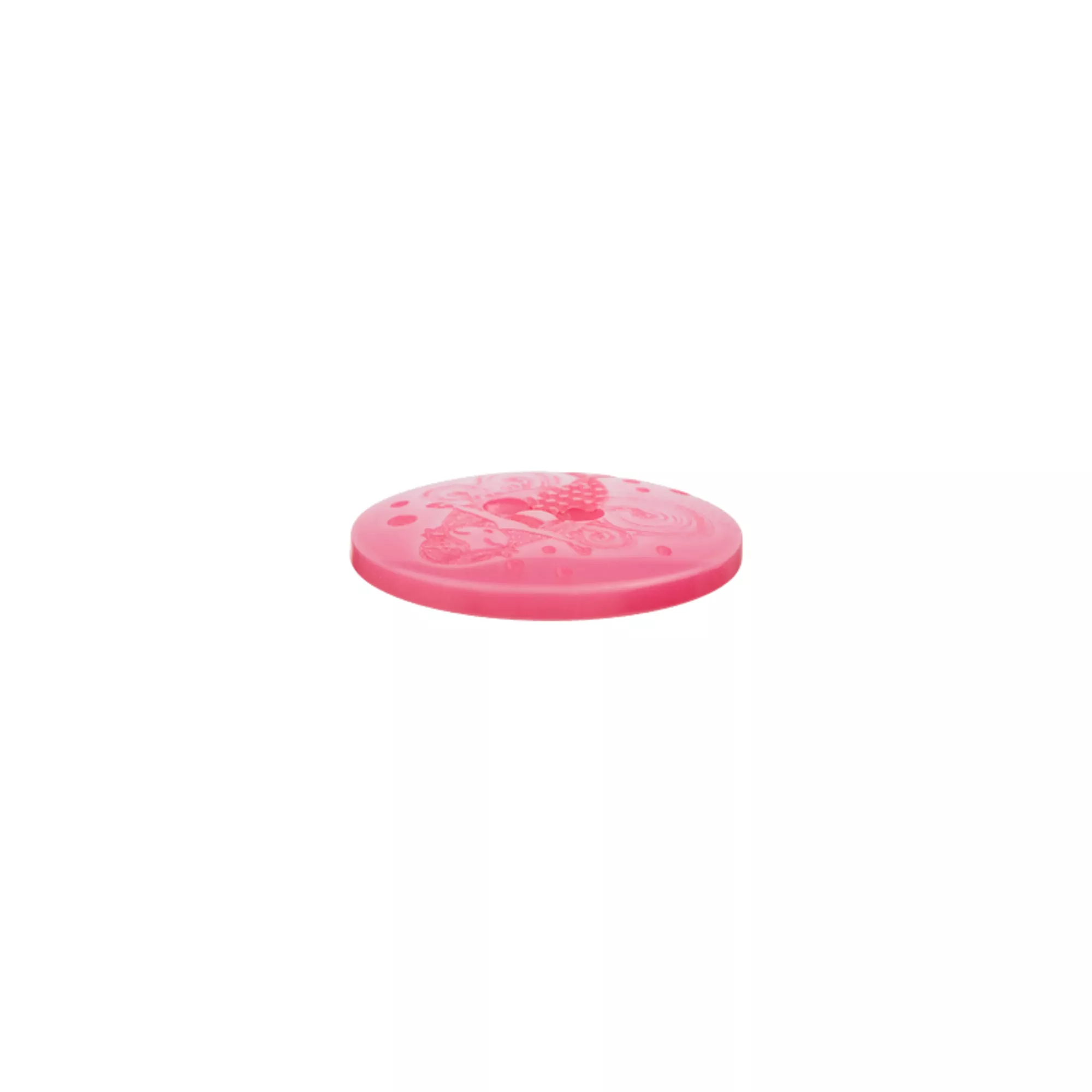 Polyester button 2-holes, Mermaid
