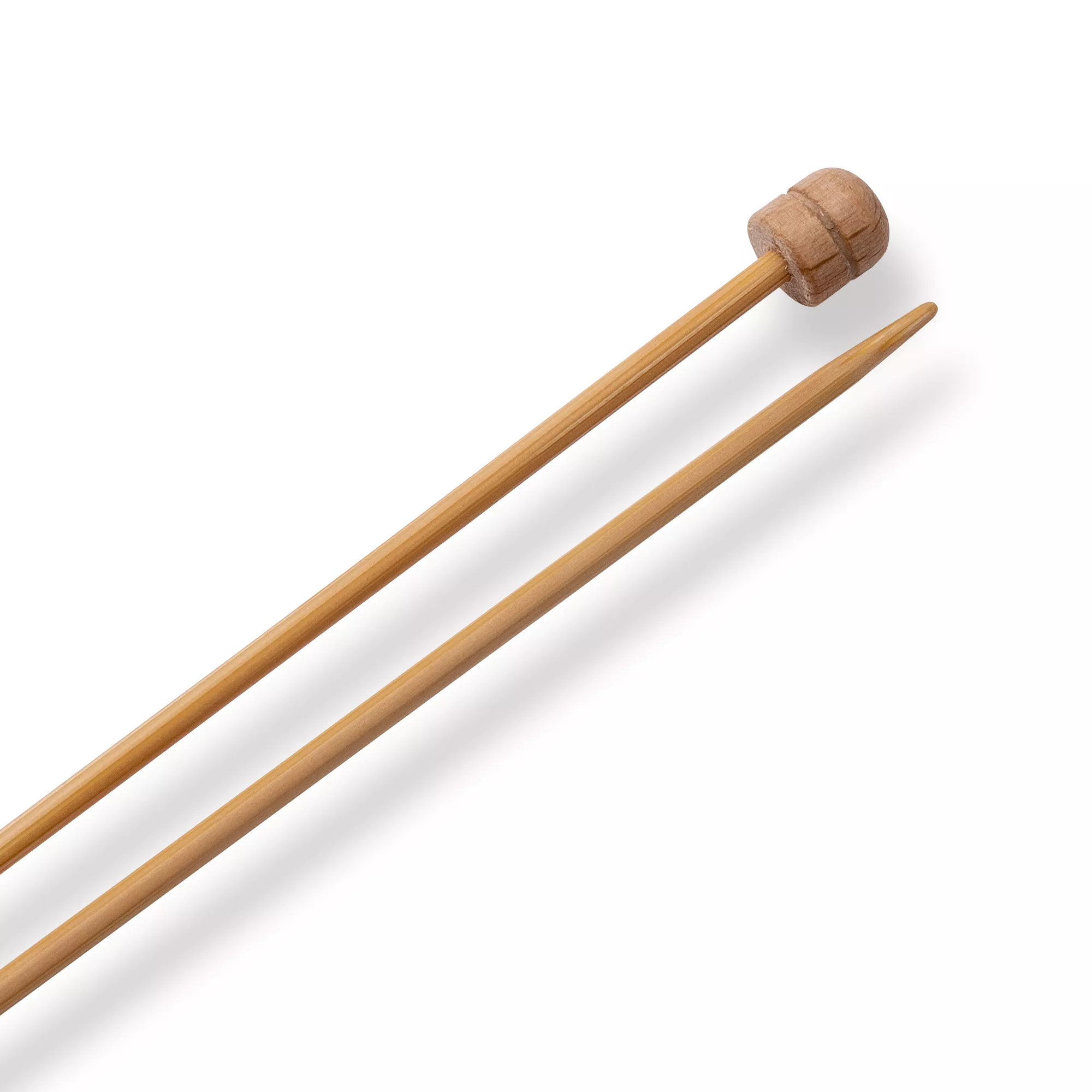 Single-pointed knitting needles Prym 1530, bamboo, 33cm, 2.50mm
