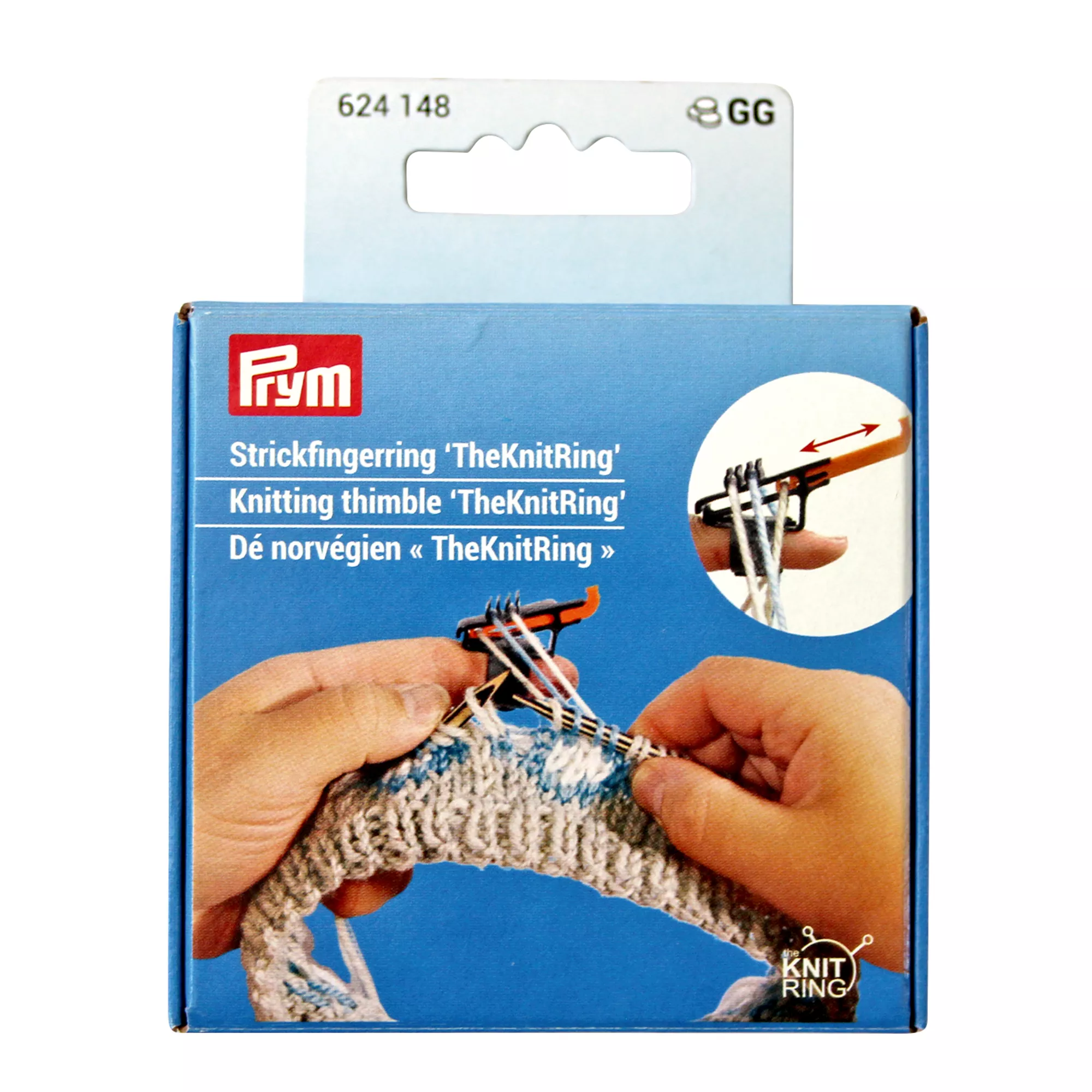 Knitting thimble ‘TheKnitRing’ 