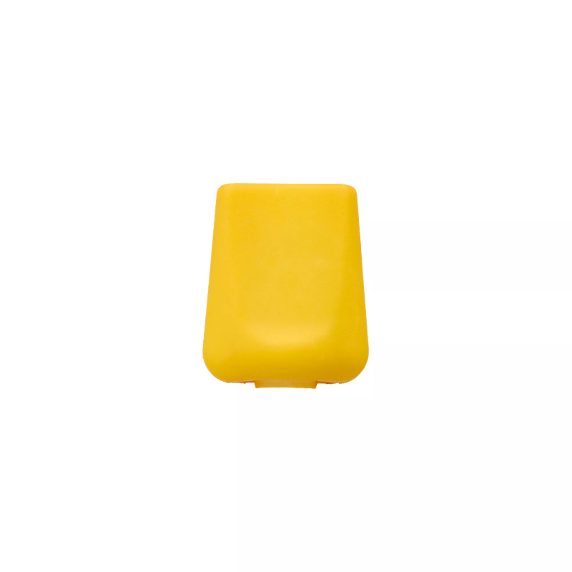 Cord end/passage 6mm, 17mm, yellow