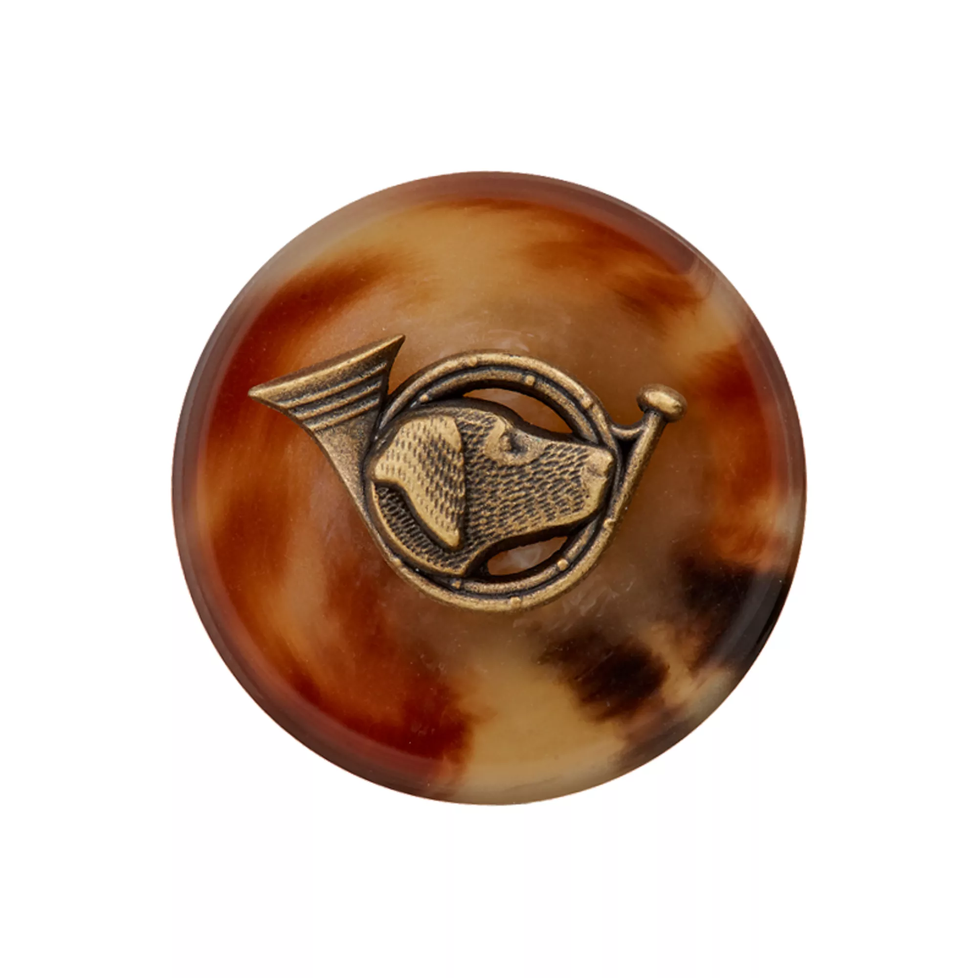 Polyester/Metal button shank Dog