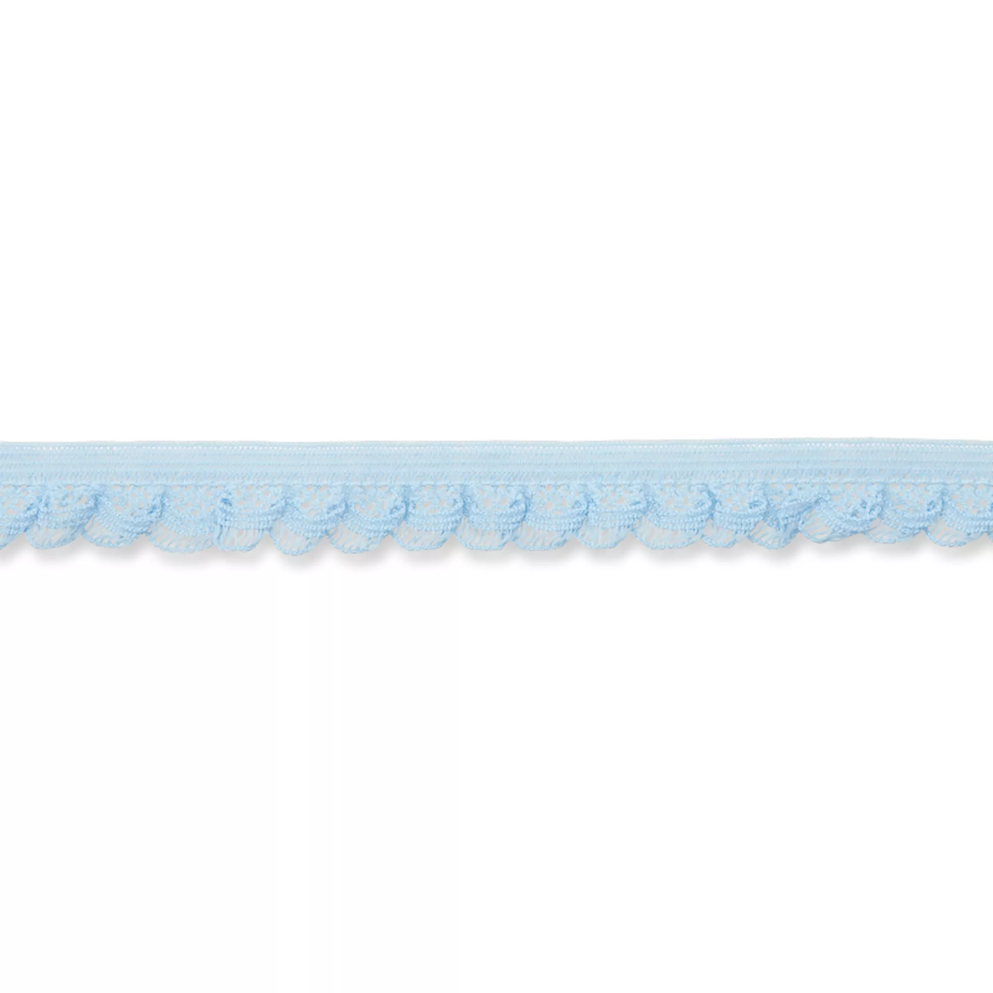 Elastic frill 15mm blue