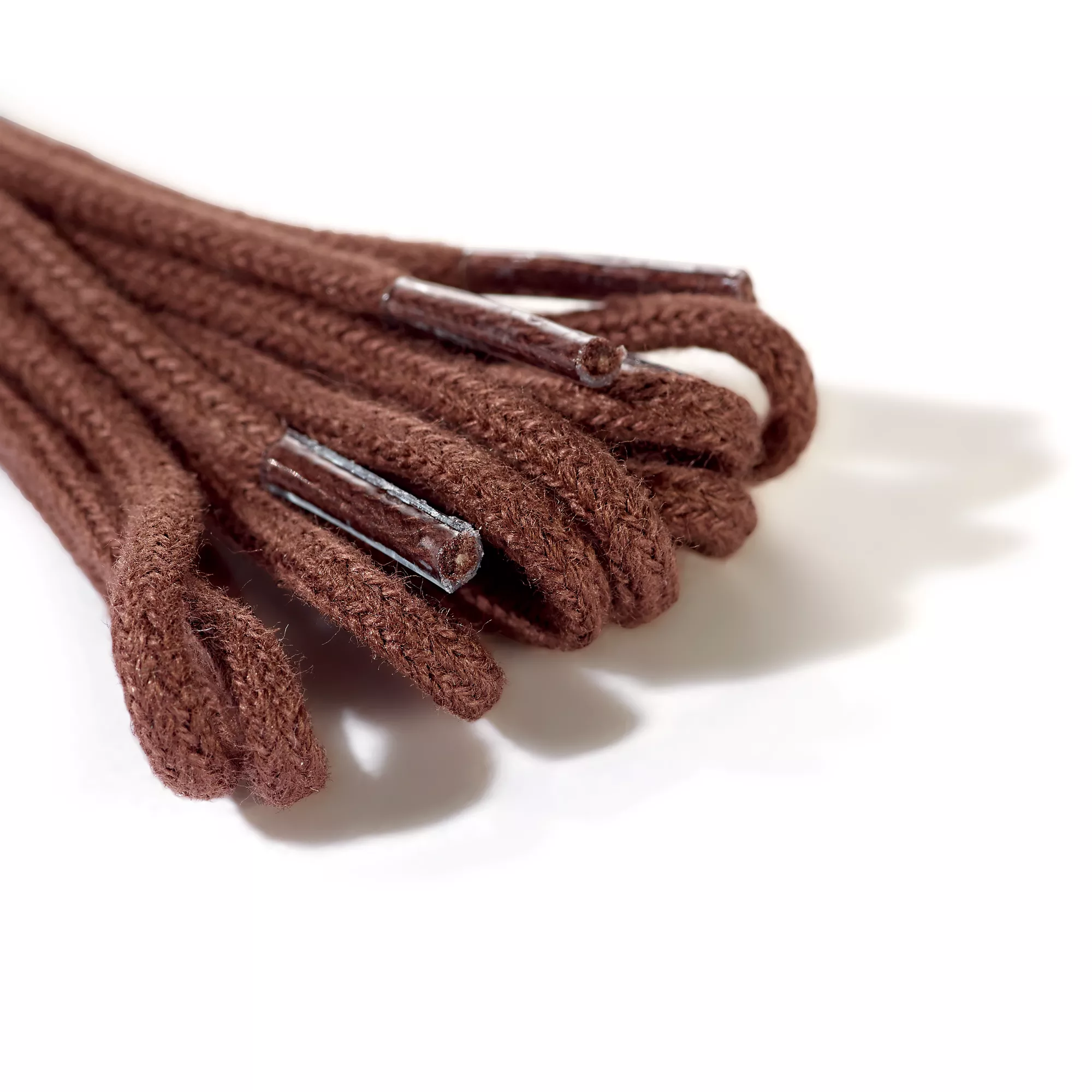 Round laces 3mm x 90cm, brown