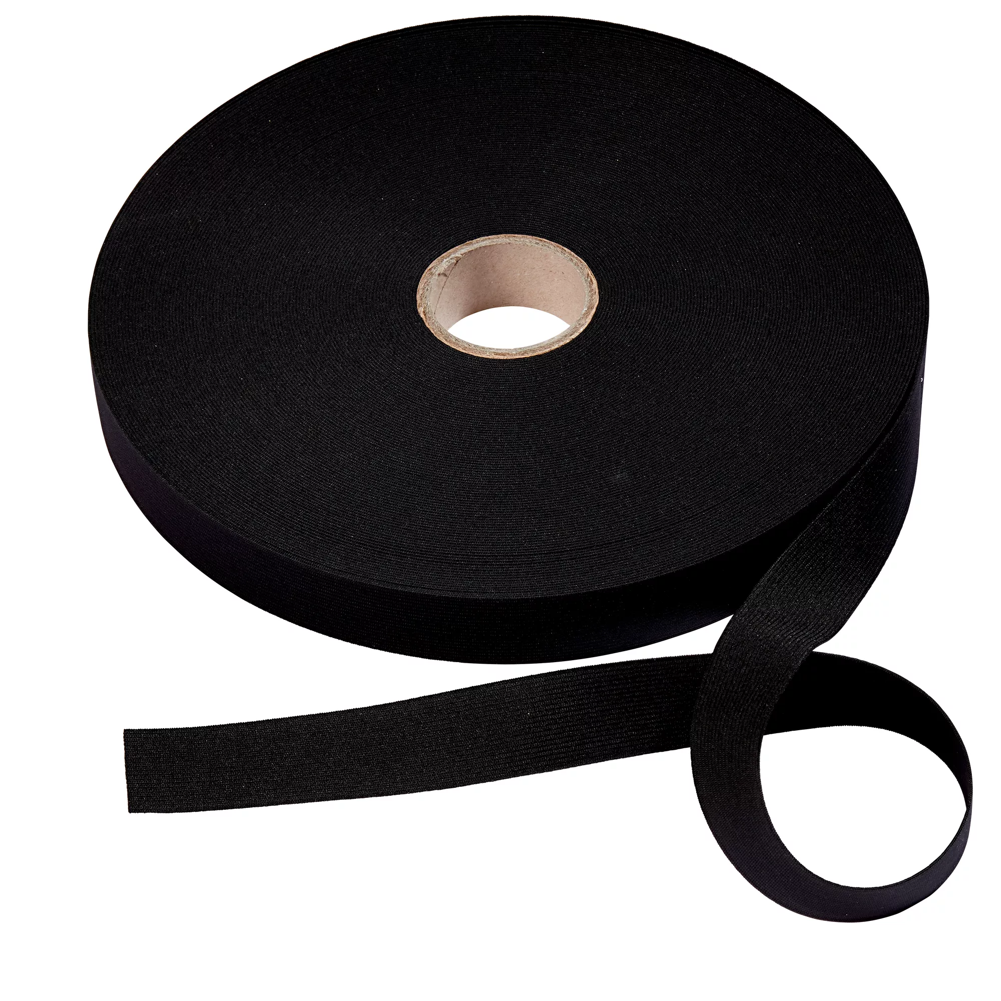 Nastro elastico soffice, 30mm, nero, 50m