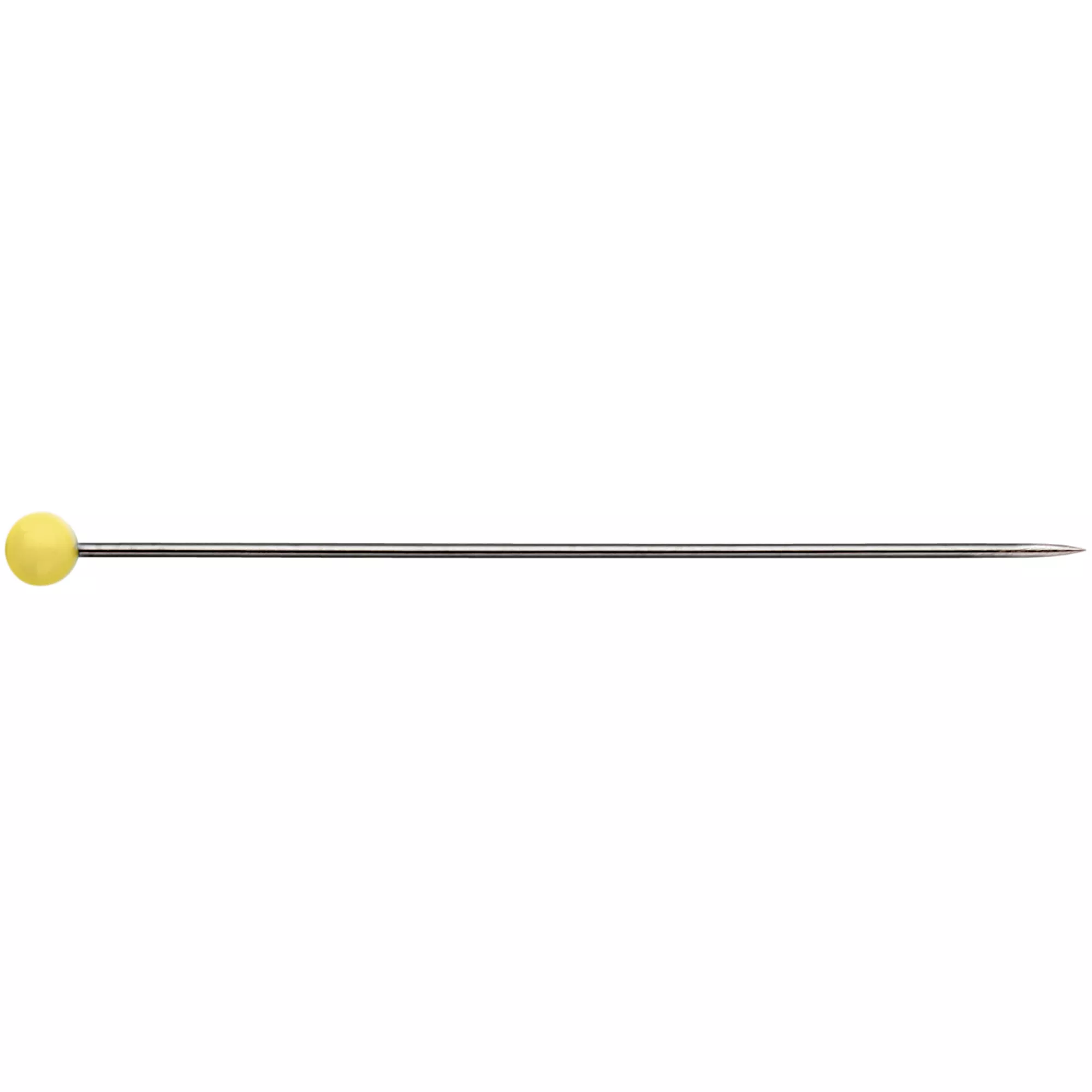 Glaskopfnadeln, 0,60 x 43mm, gelb, 20g
