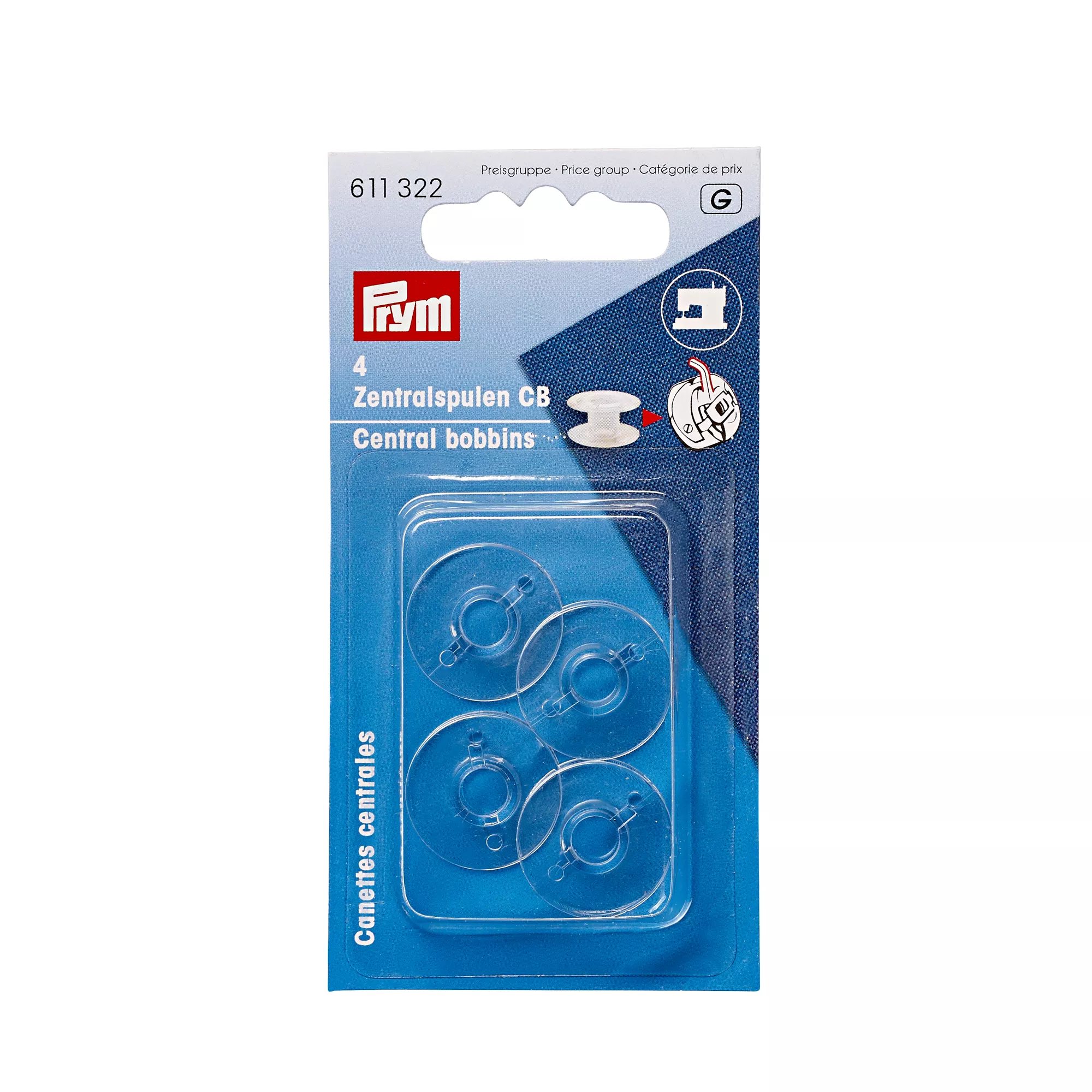 Sewing machine bobbins, CB gripper, 20.5mm