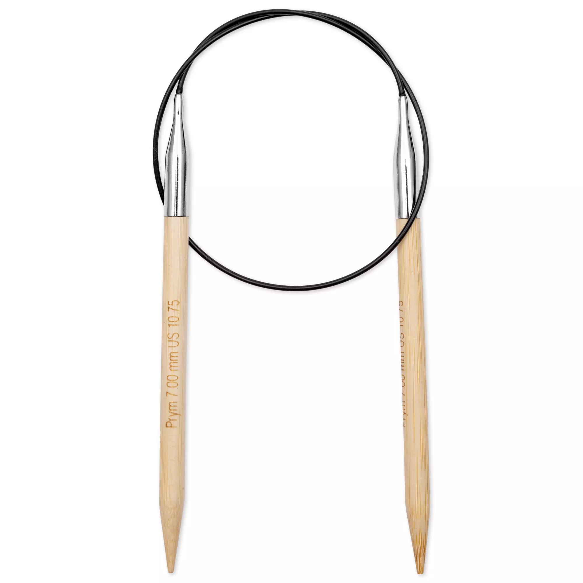 Aiguille à tricoter circulaire Bambou Prym 1530, 60cm, 7,00mm