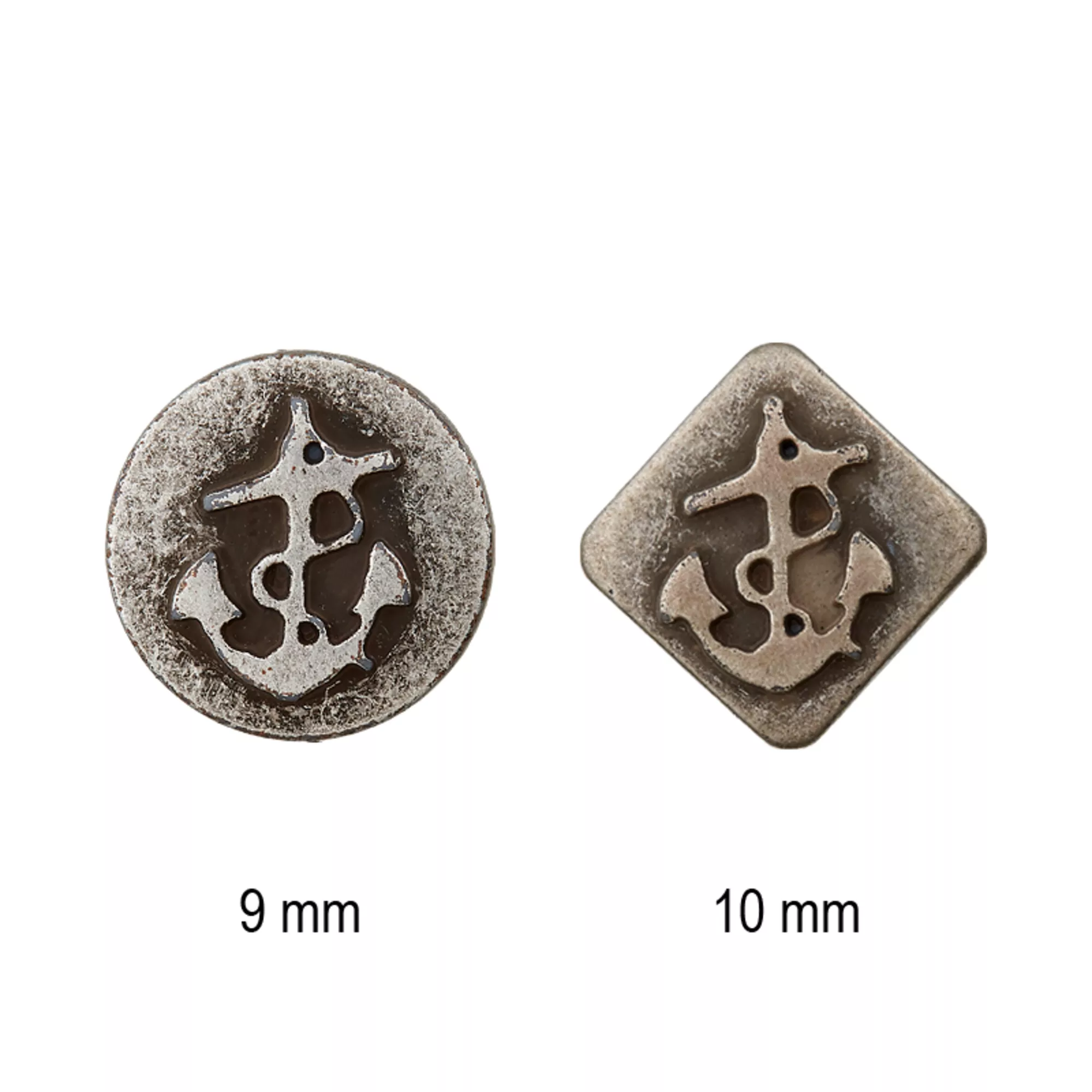 Pol. button metallized Anchor