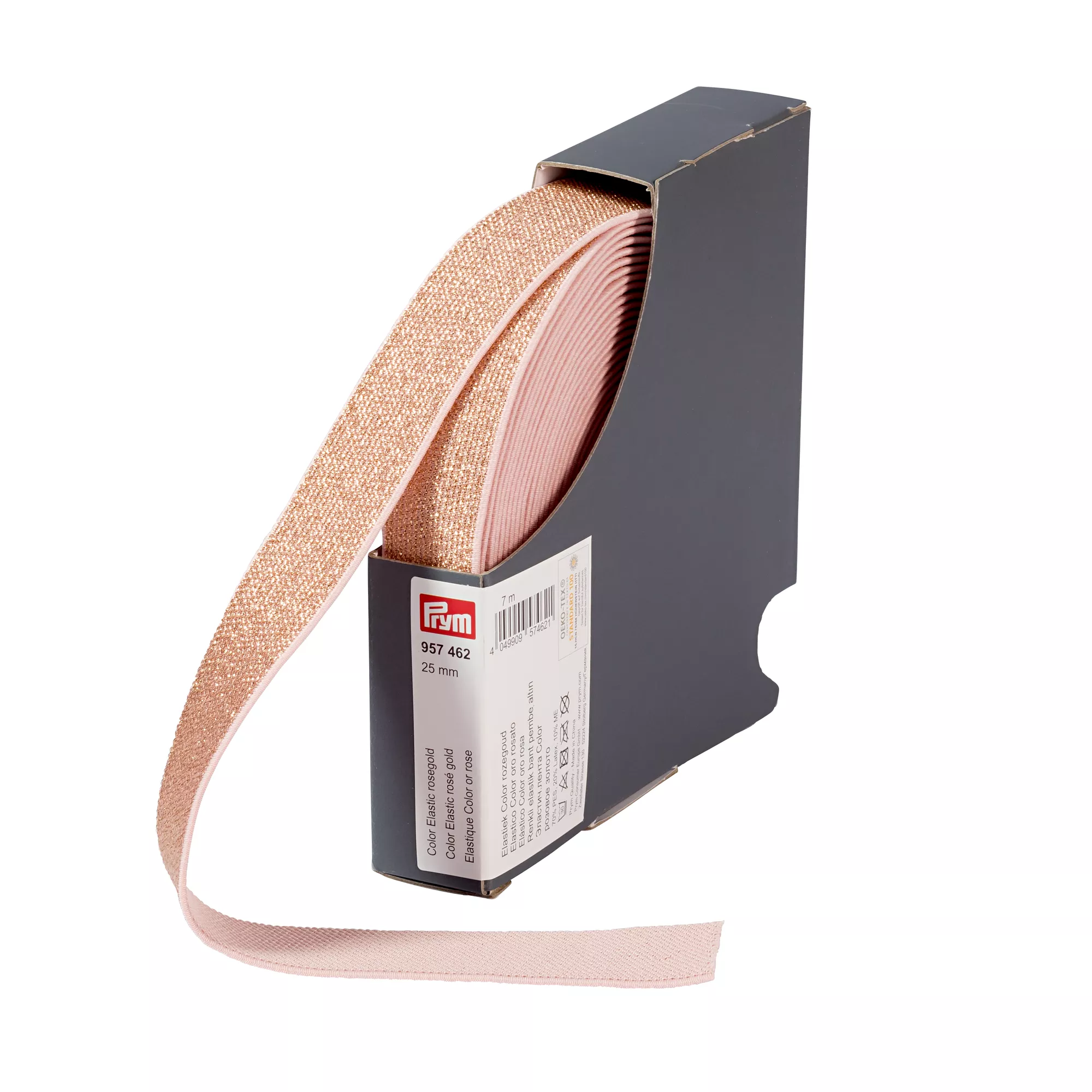 Color Elastic, 25mm, rose gold