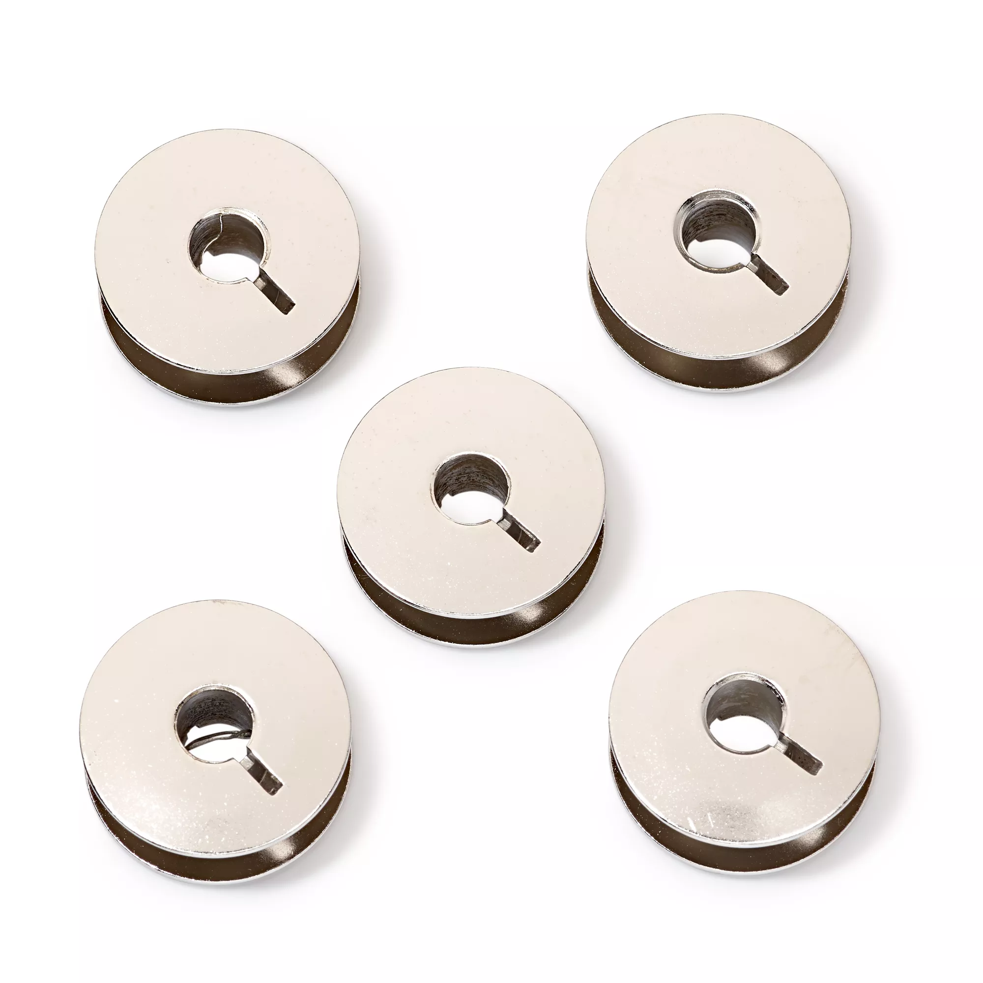 Sewing machine bobbins, steel, double rotary gripper, 21.9mm
