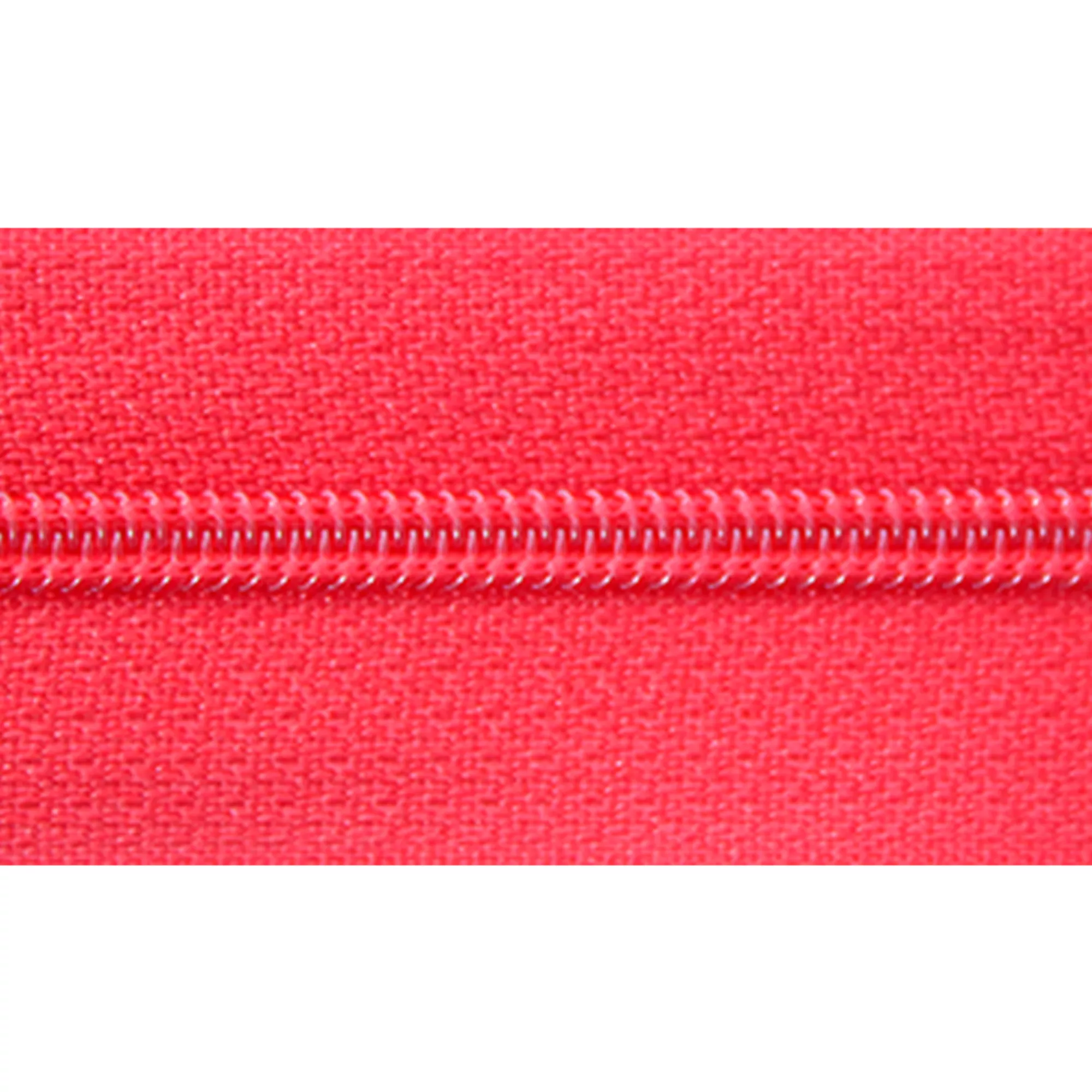 Endless zipper 3mm red