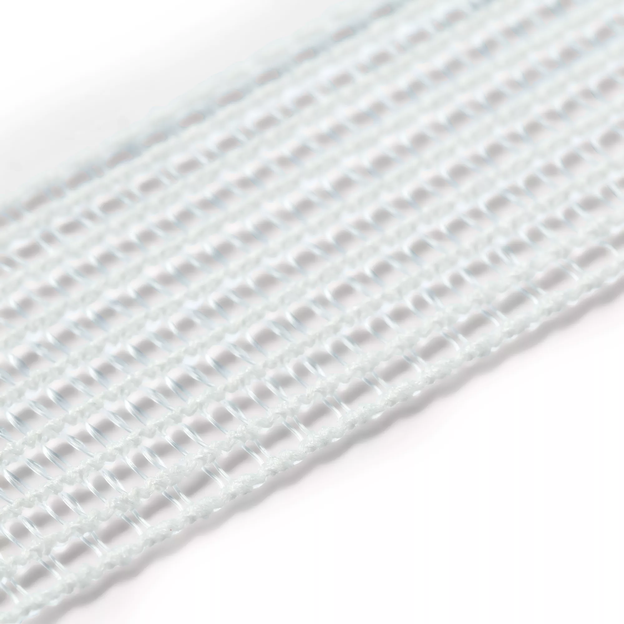 Rete elastica lavabile, 25mm, bianco, 2m