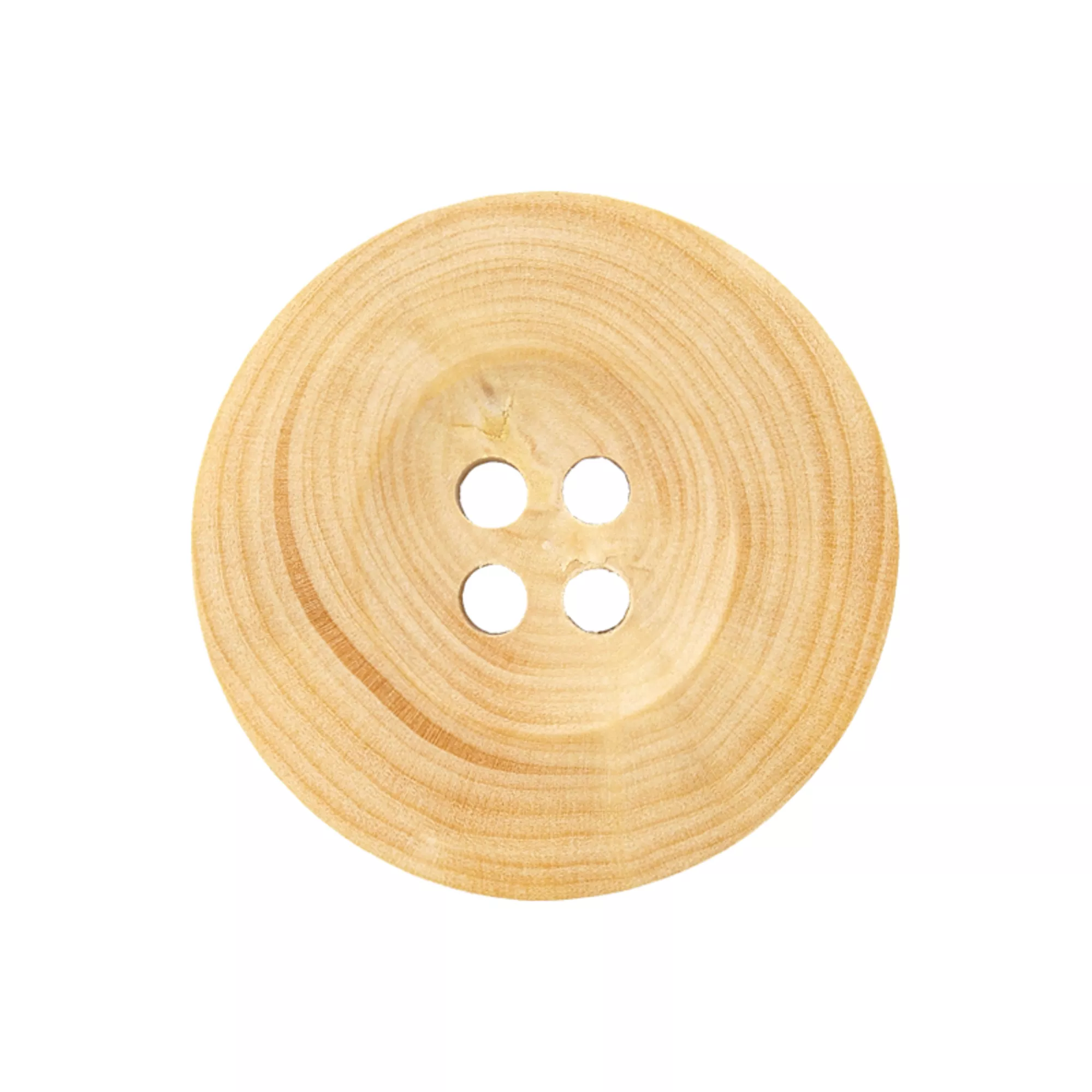 Bouton bois 4-trous