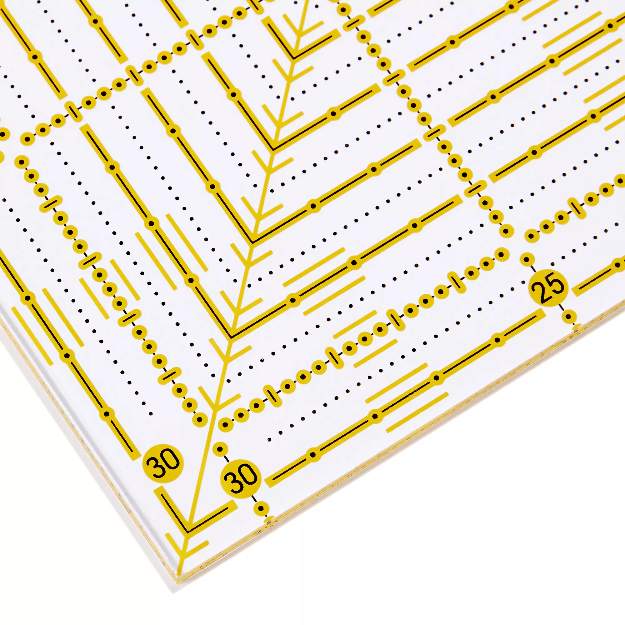 Universal ruler, 31.5x31.5cm