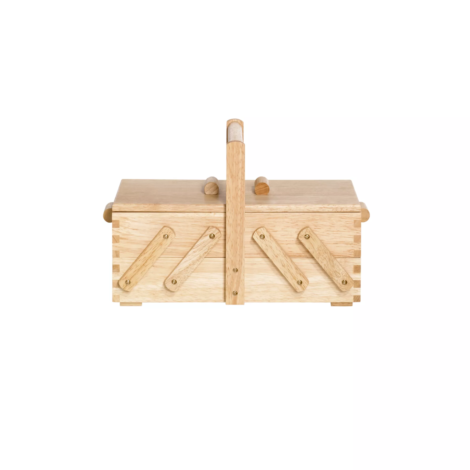 Sewing box in light wood, S