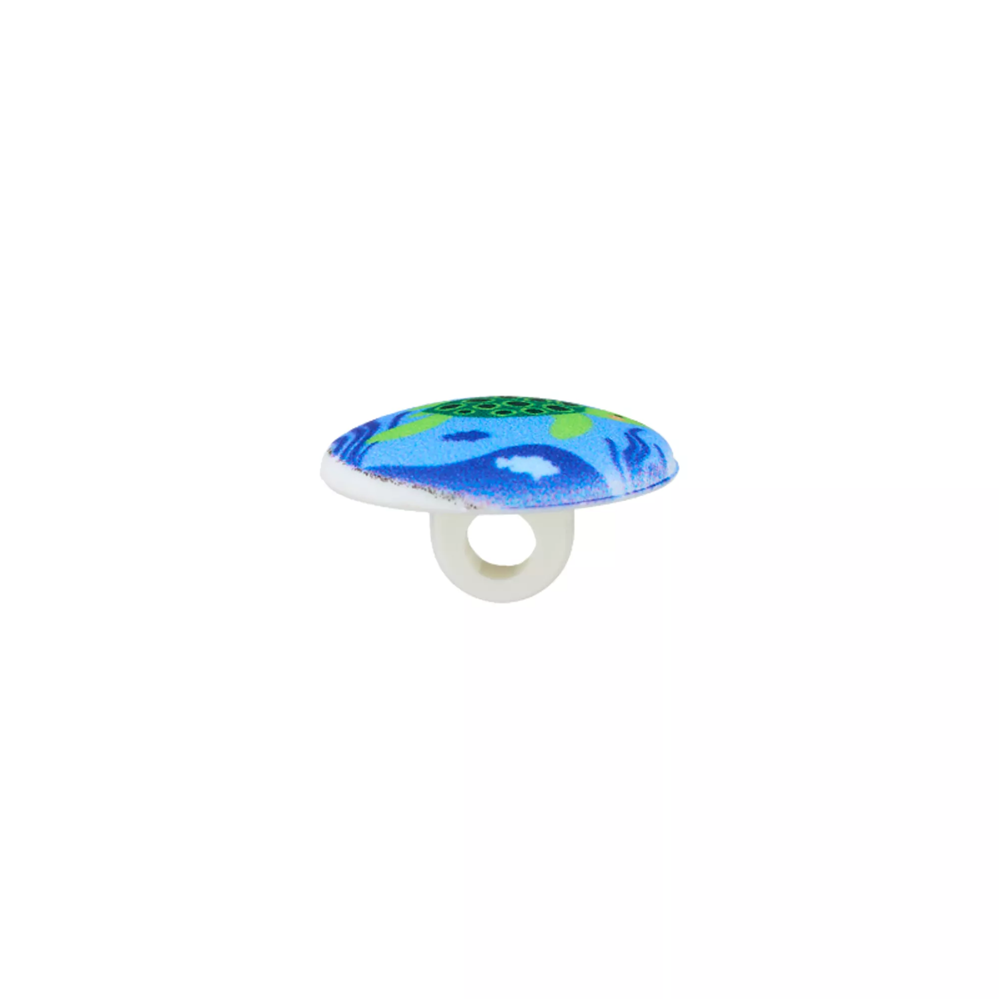 Bouton polyester pied, Motifs de la mer