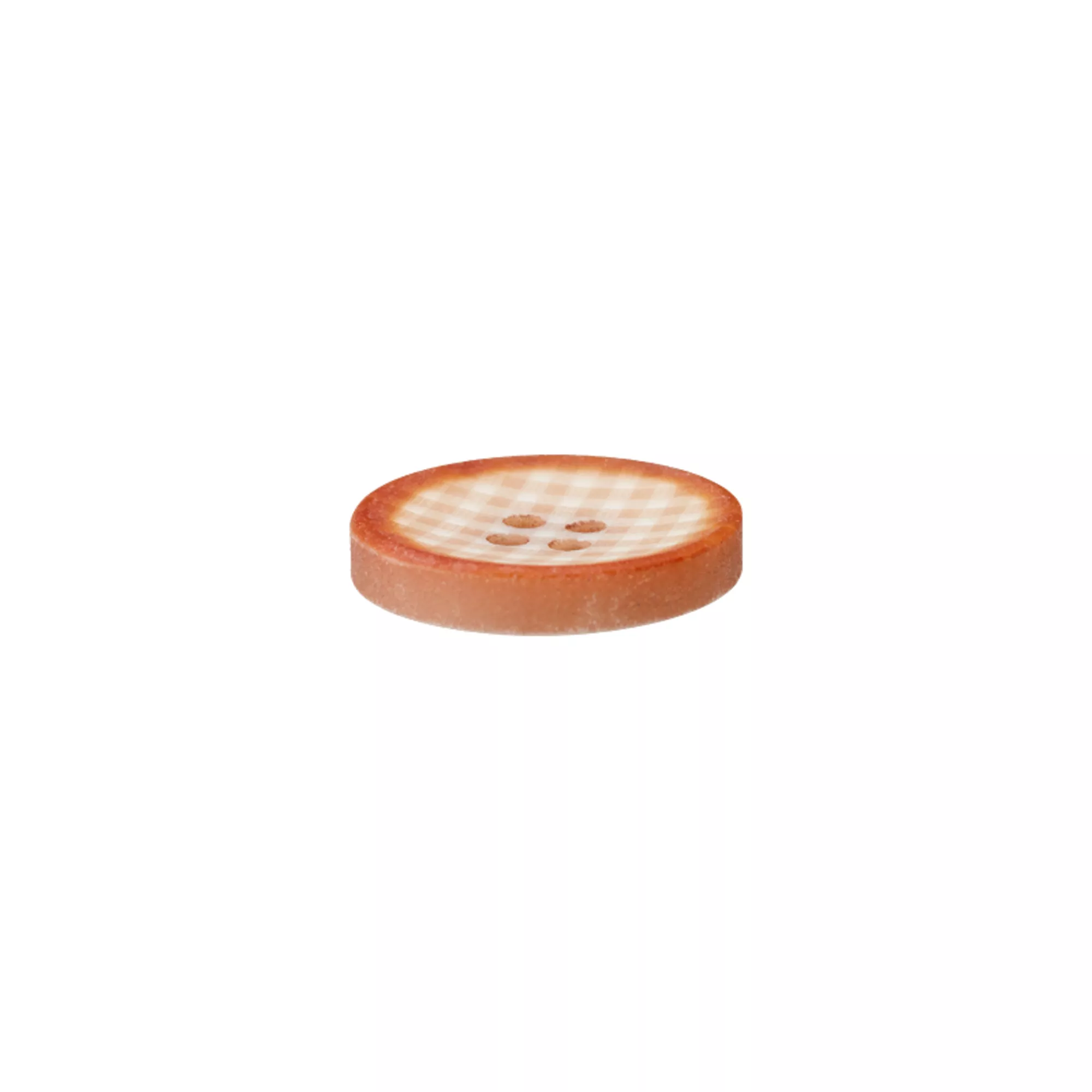 Polyester button 4-holes, Checks