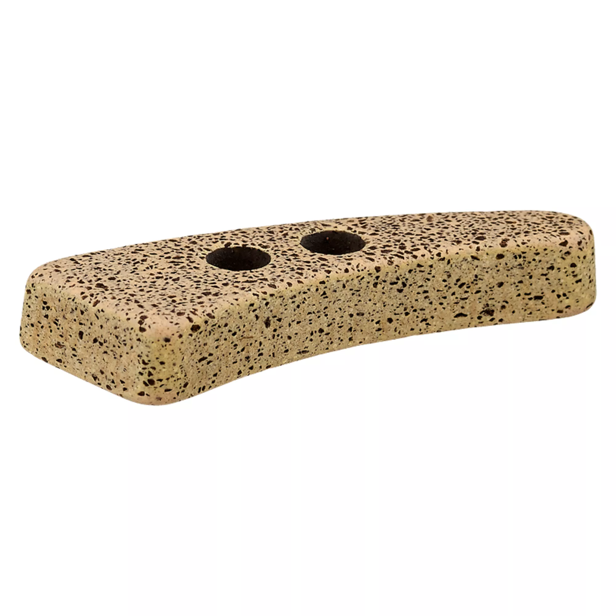 Coffee/Polyester toggle 2-holes, recycled