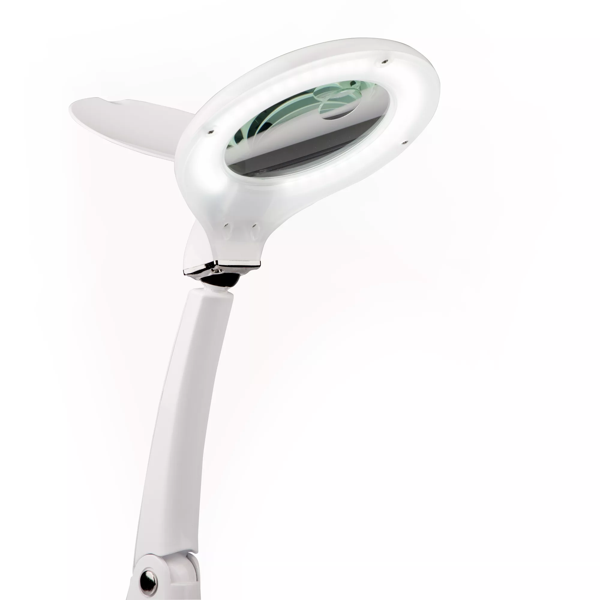 Lente d’ingrandimento con lampada a LED e base