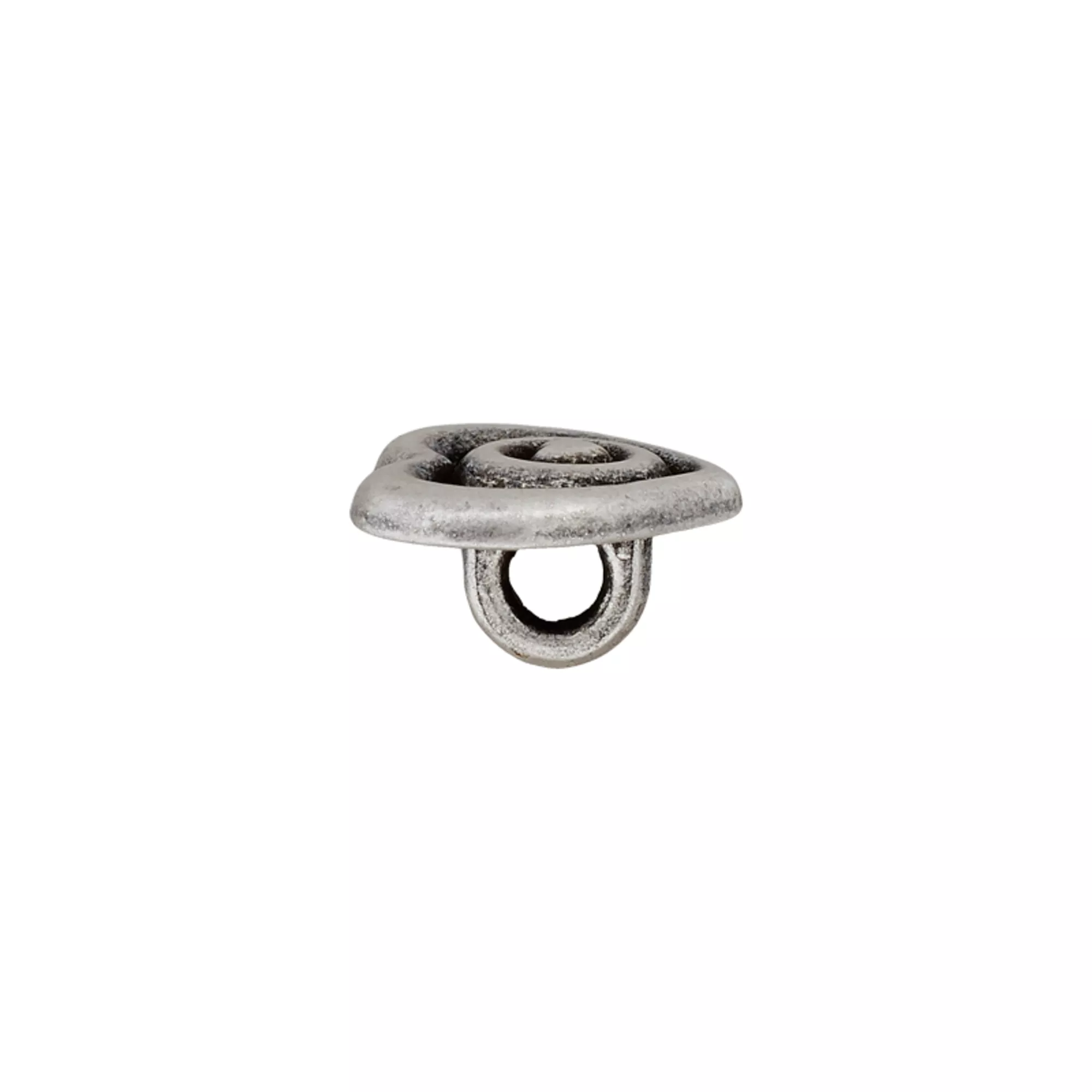 Metal button Heart
