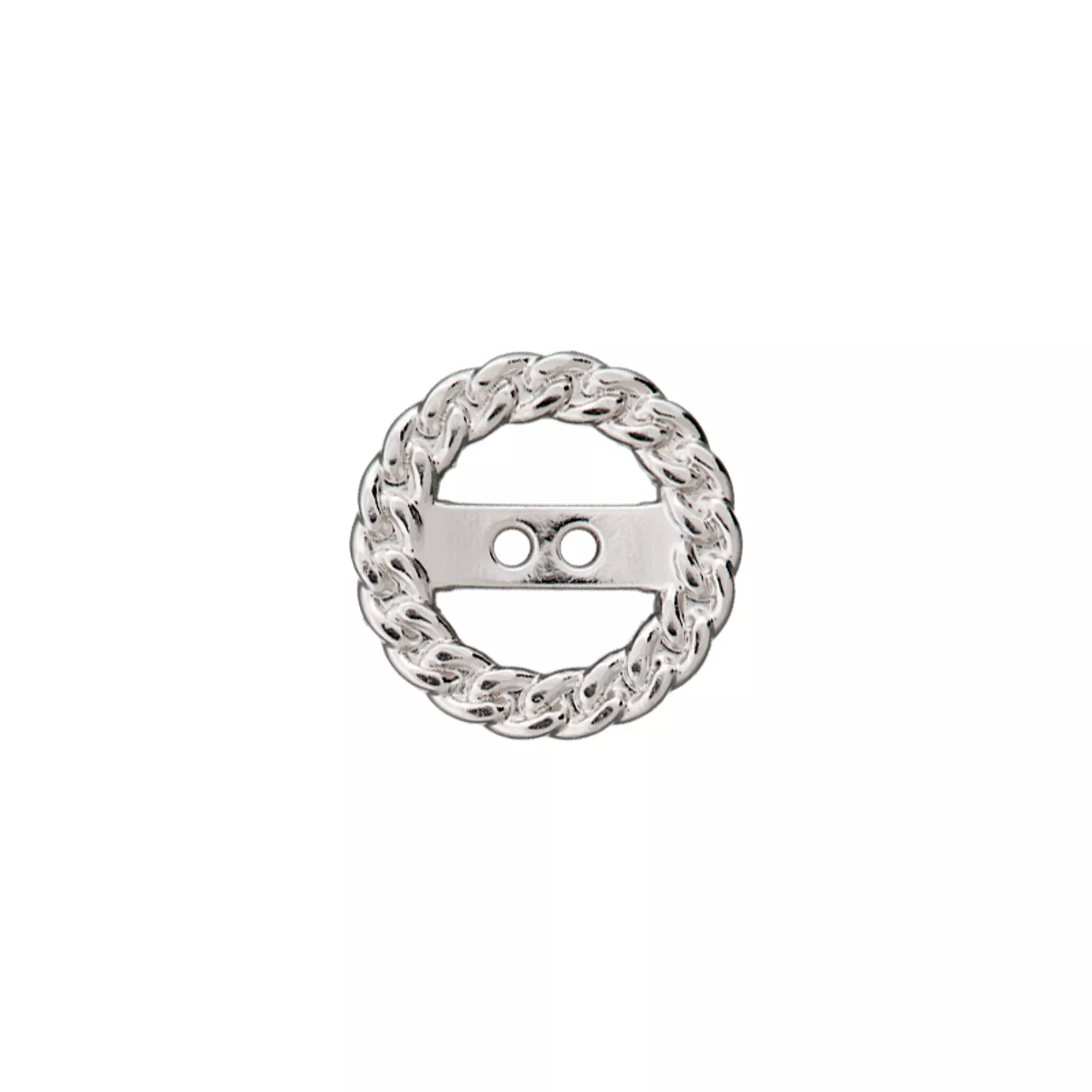 Metal button 2-holes