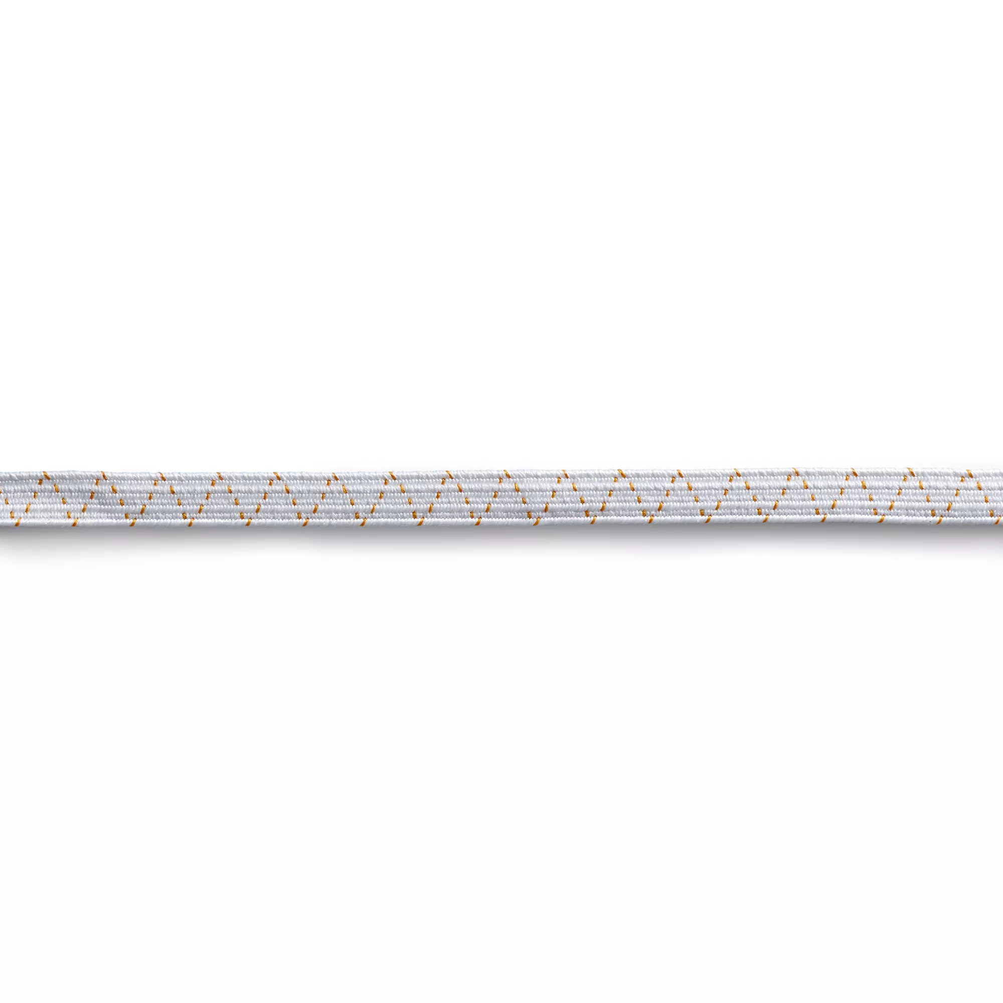 Elastico lavabile, 7mm, bianco, 5m