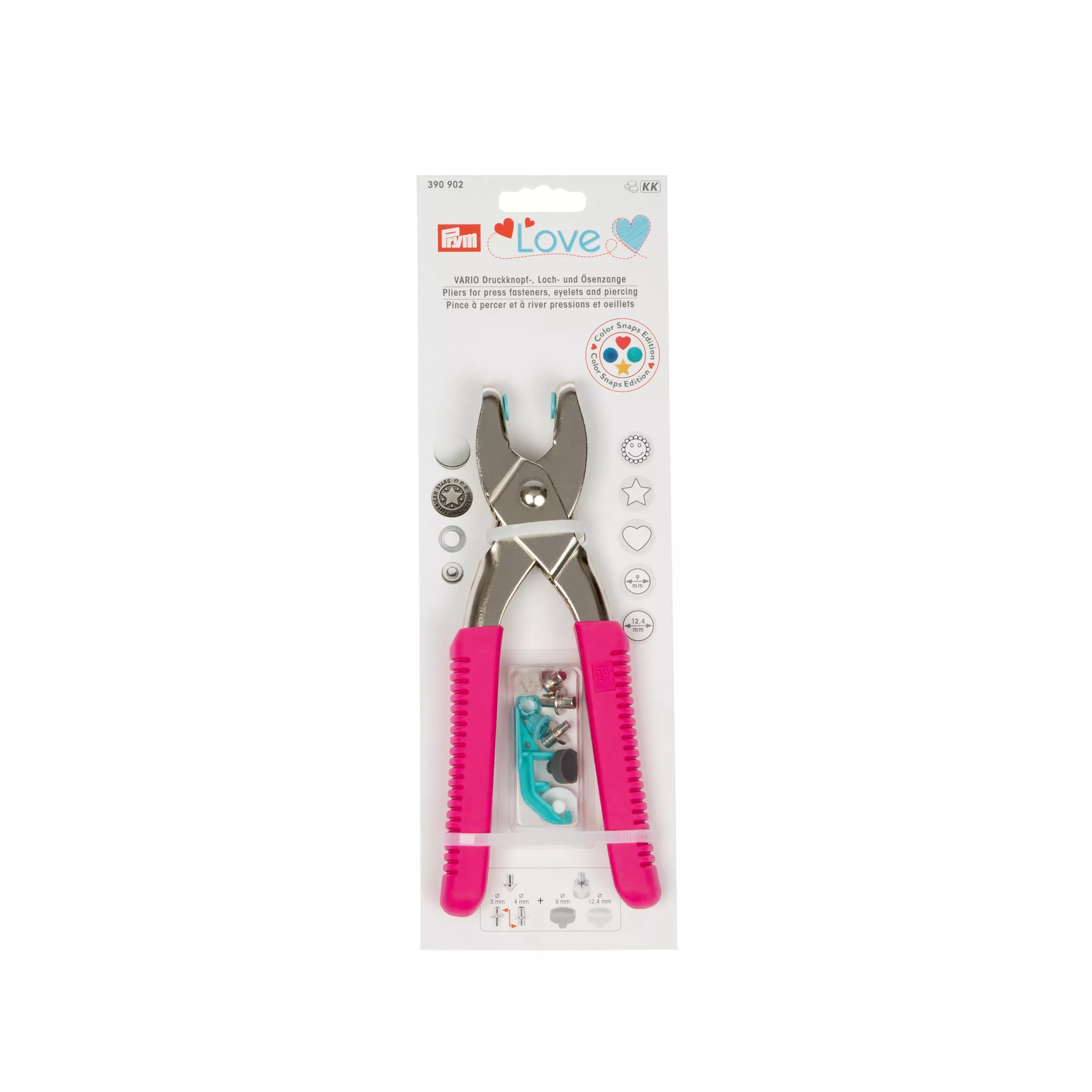 VARIO pliers Prym Love, pink