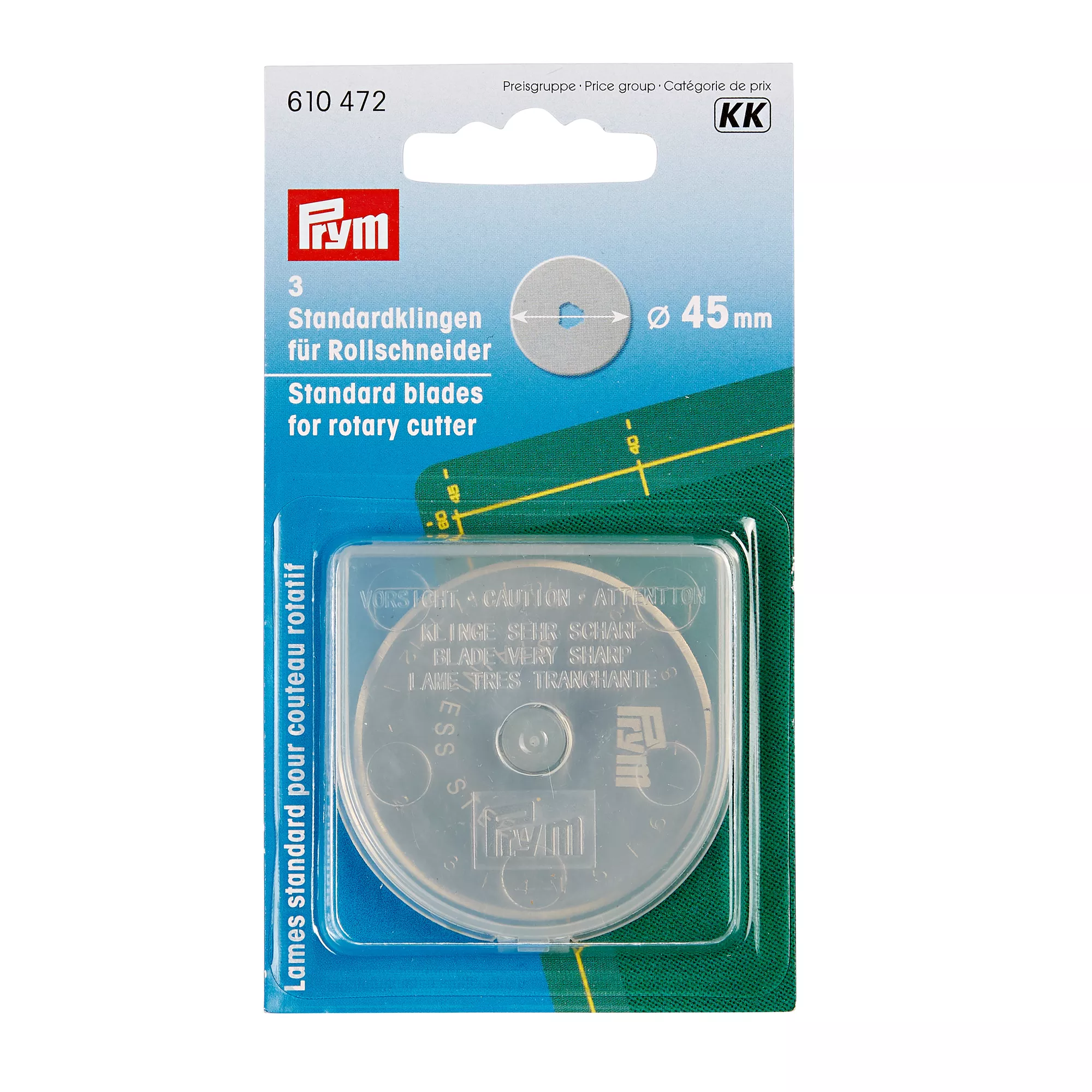 Spare blades for rotary cutter, 45mm