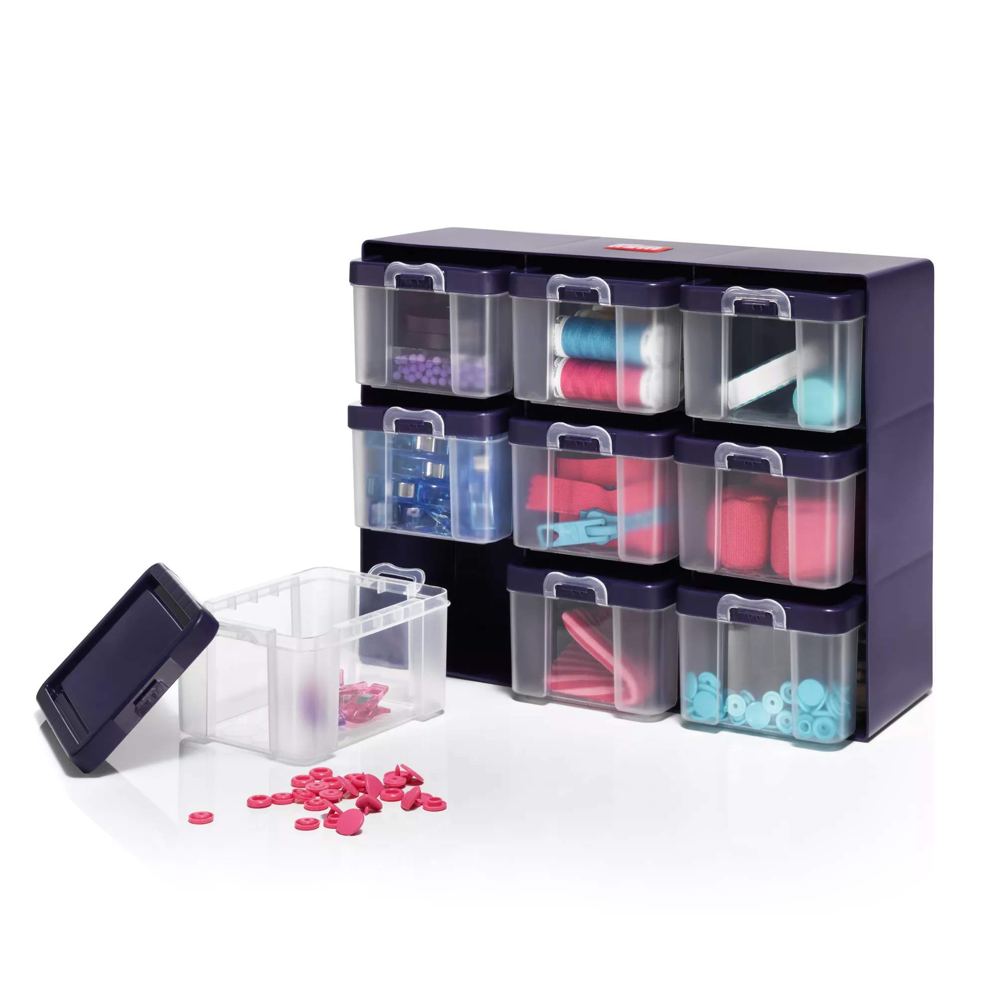 Organizer box with 9 boxes