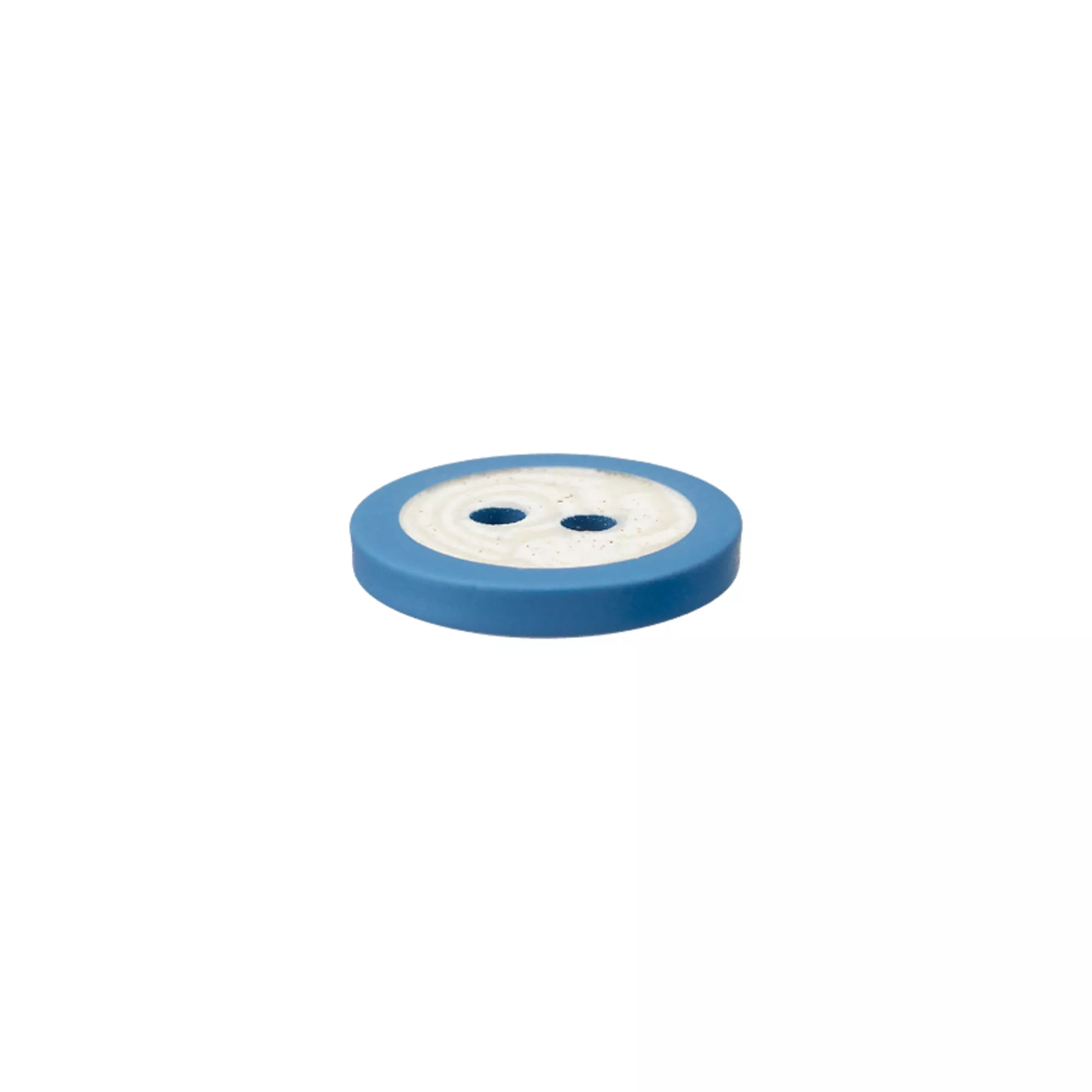 Corozo/Polyester button 2-holes, recycled