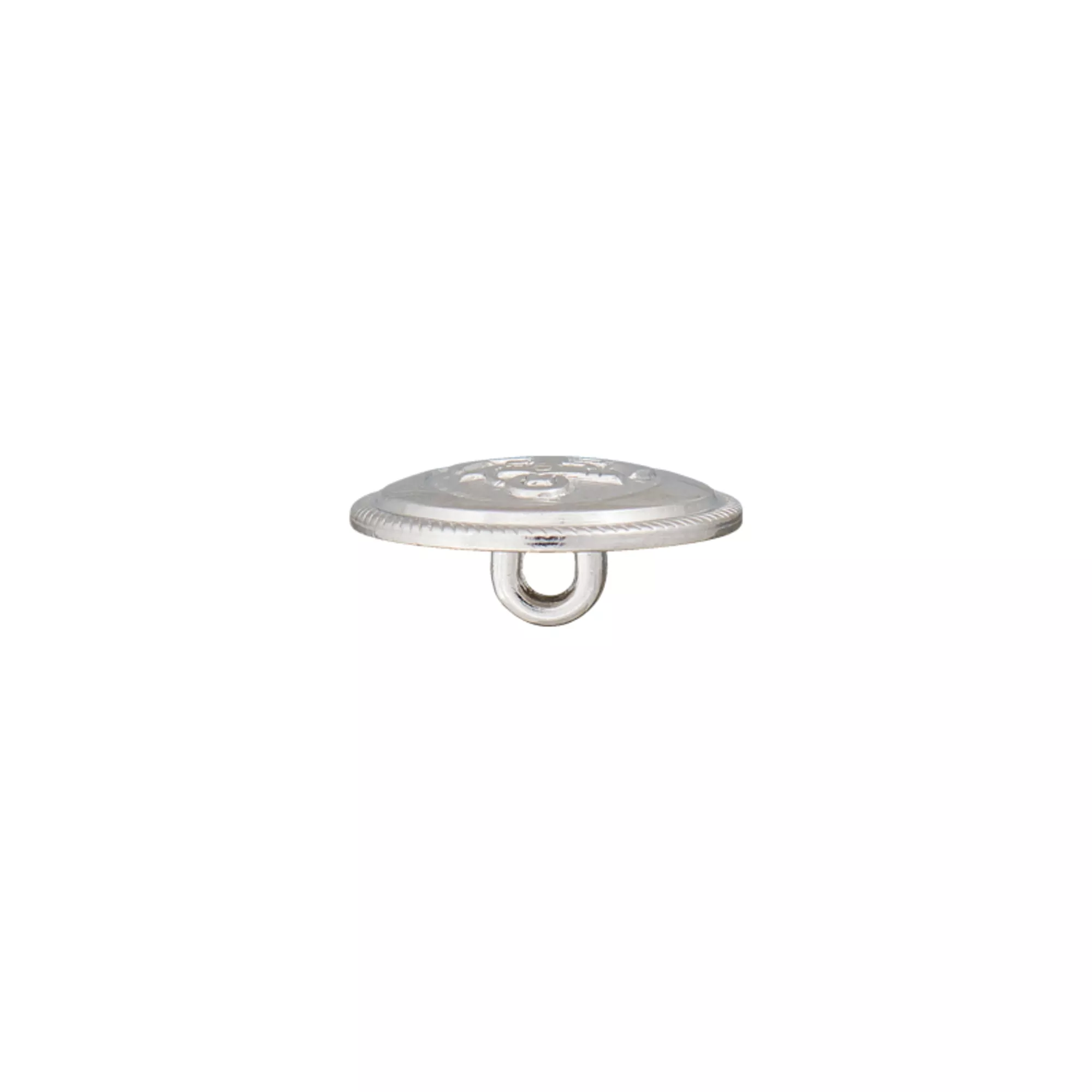 Bouton métal pied