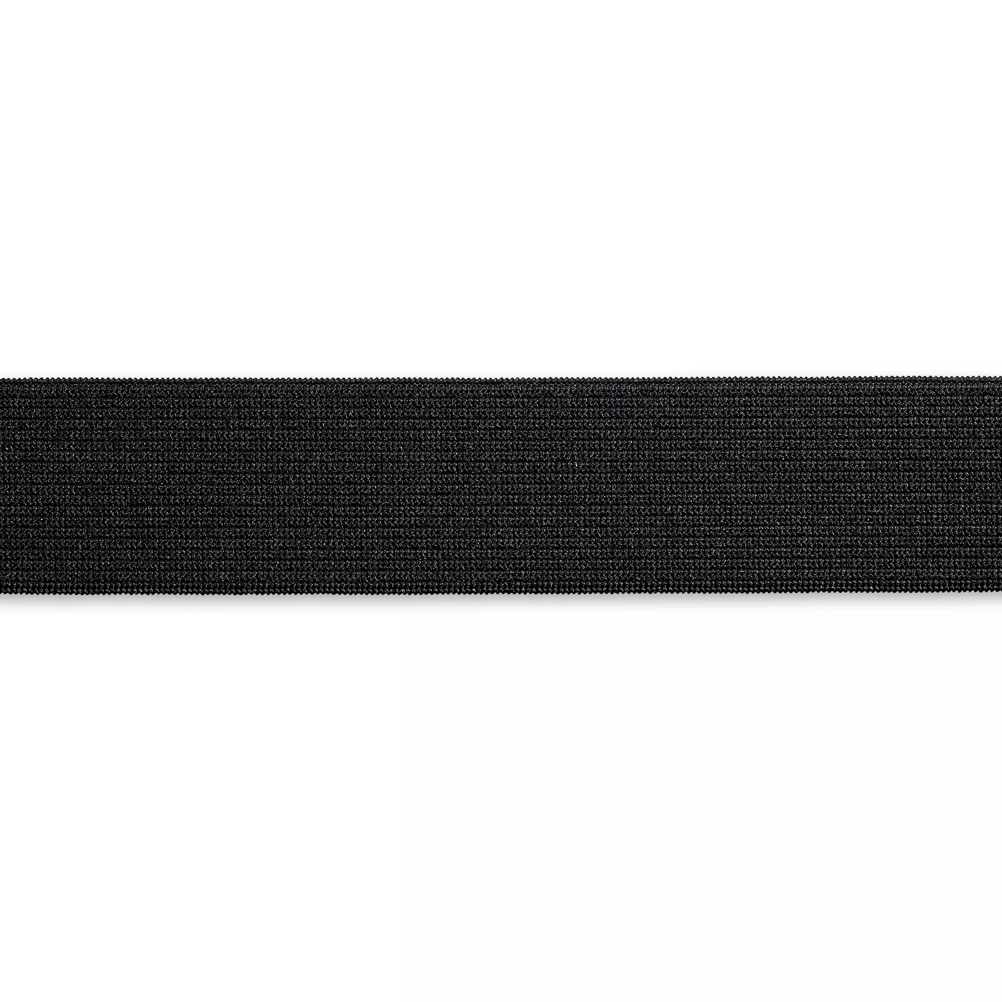 Nastro elastico soffice, 30mm, nero, 1m