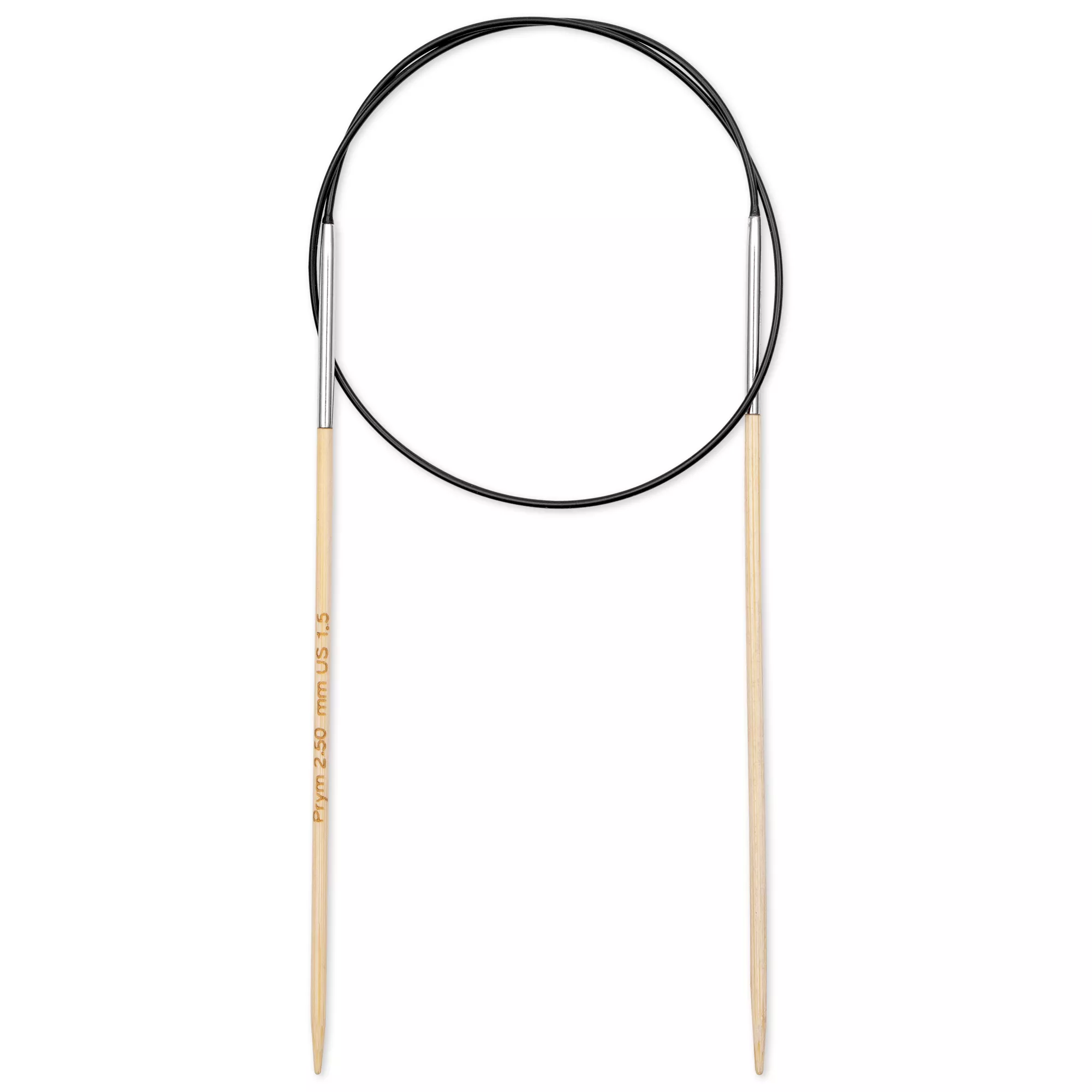 Aiguille à tricoter circulaire Bambou Prym 1530, 60cm, 2,50mm