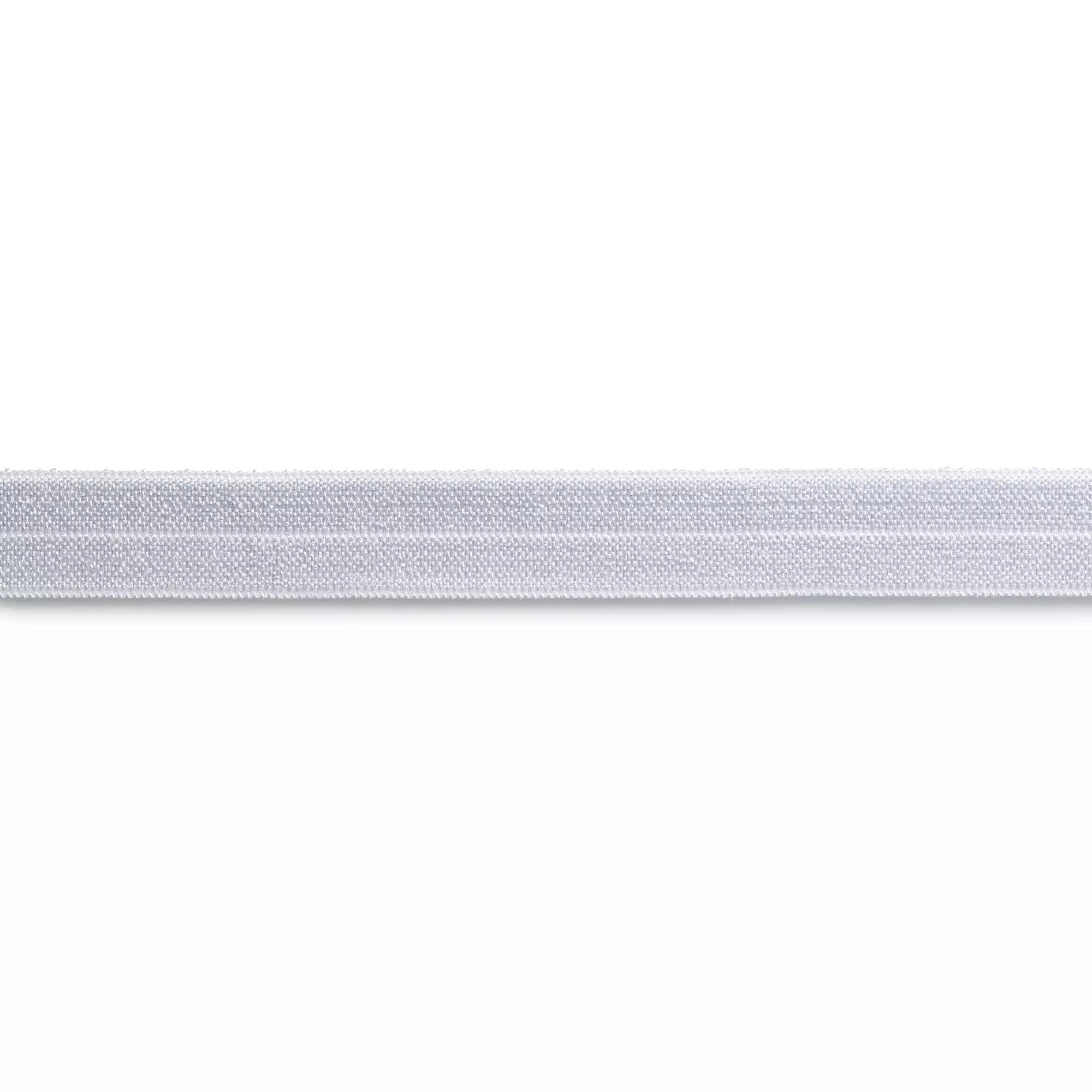 Elastic trimming tape, 15mm, white, 2m