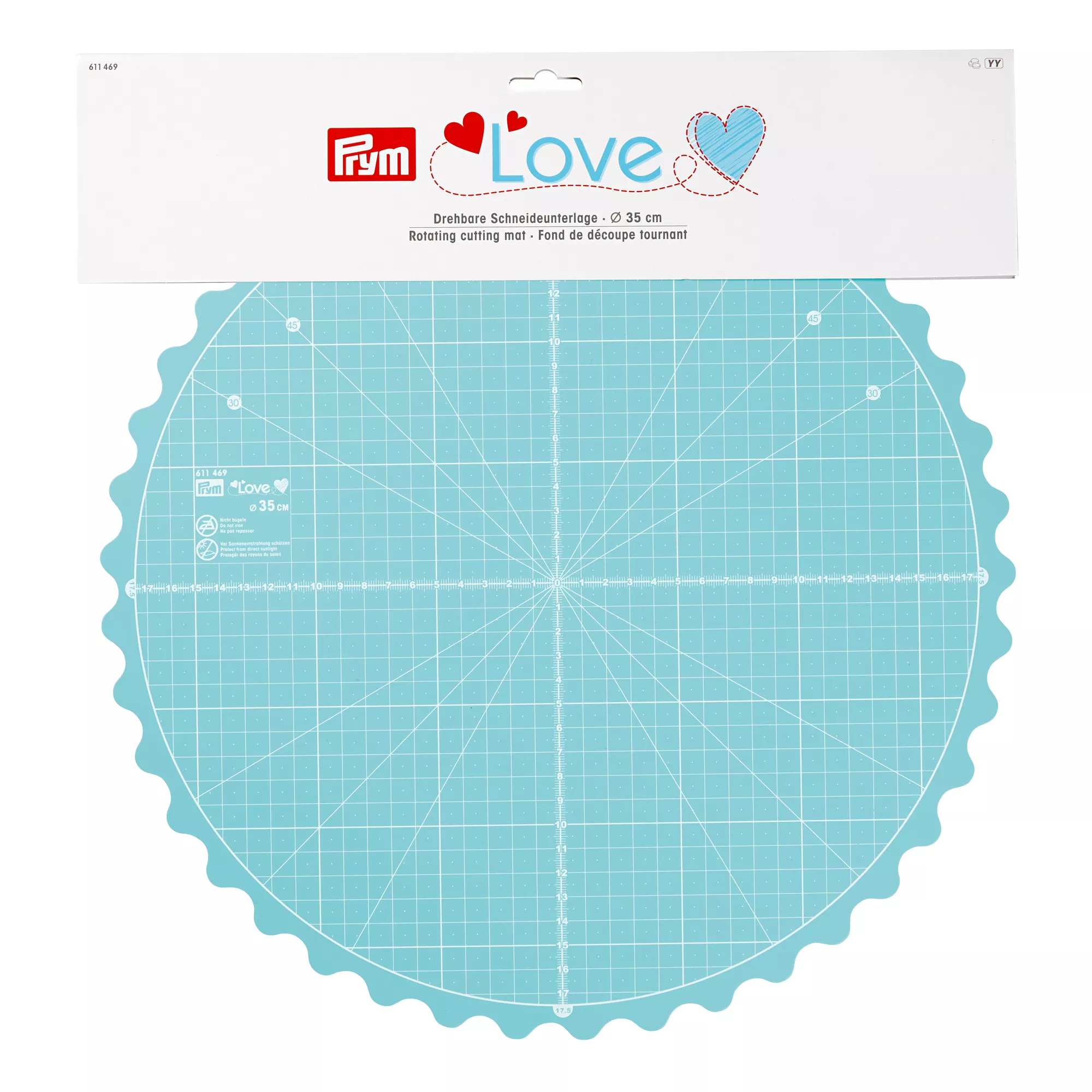 Prym Love Rotating cutting mat, round