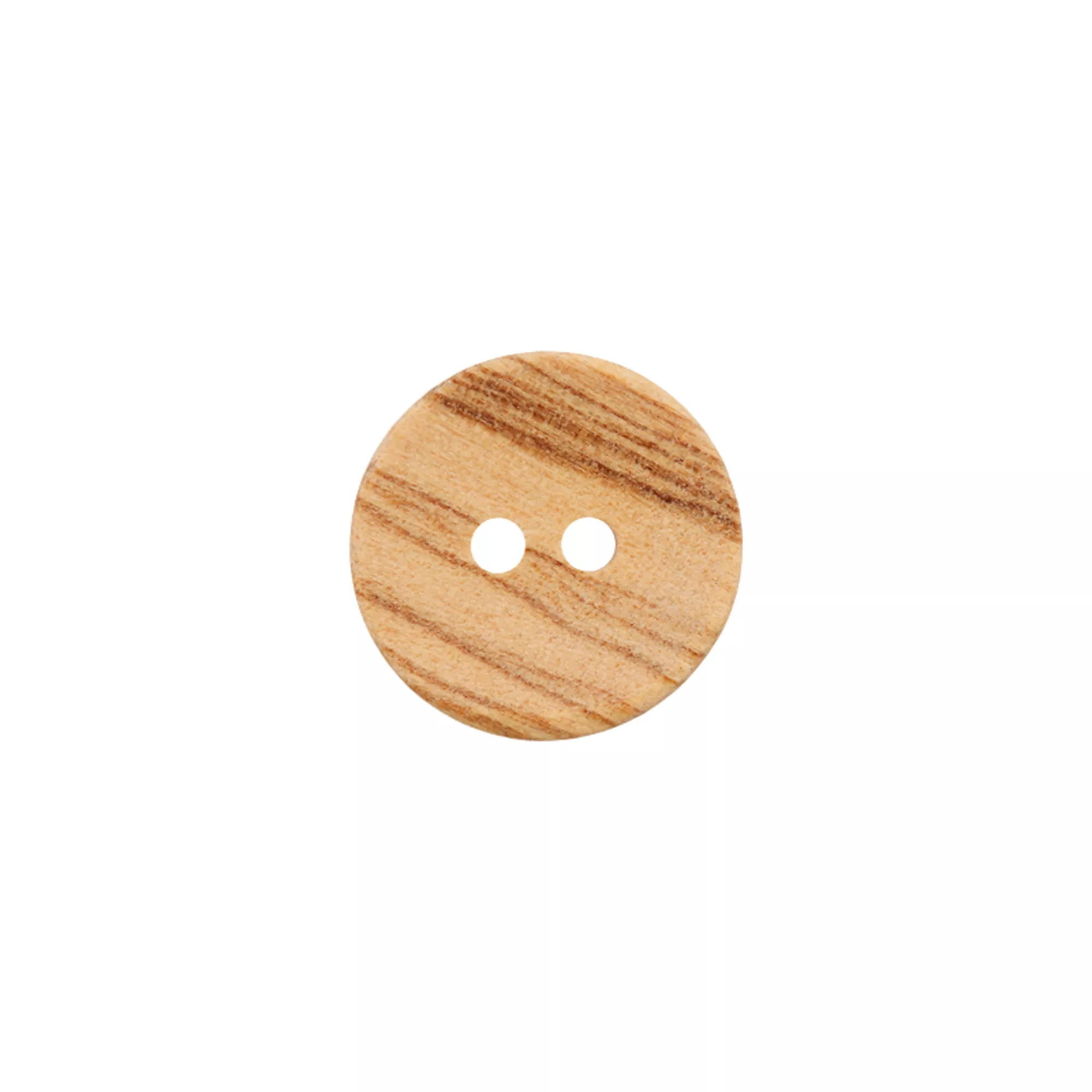 Bouton bois 2-trous