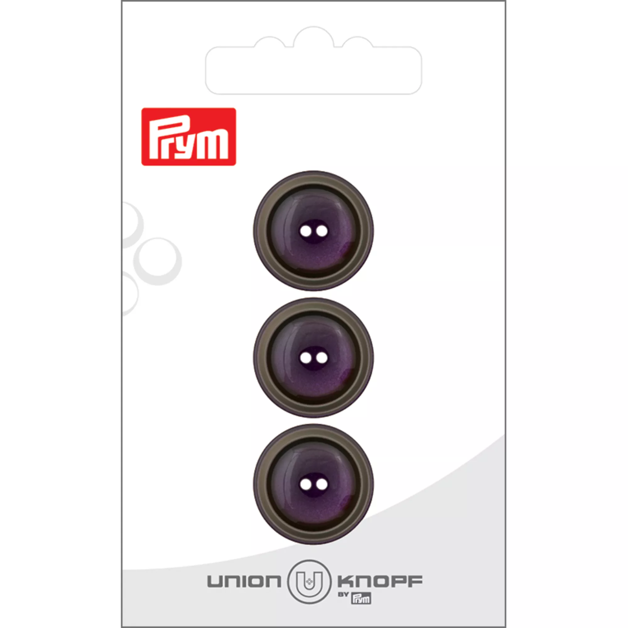 Polyester button 2-holes 