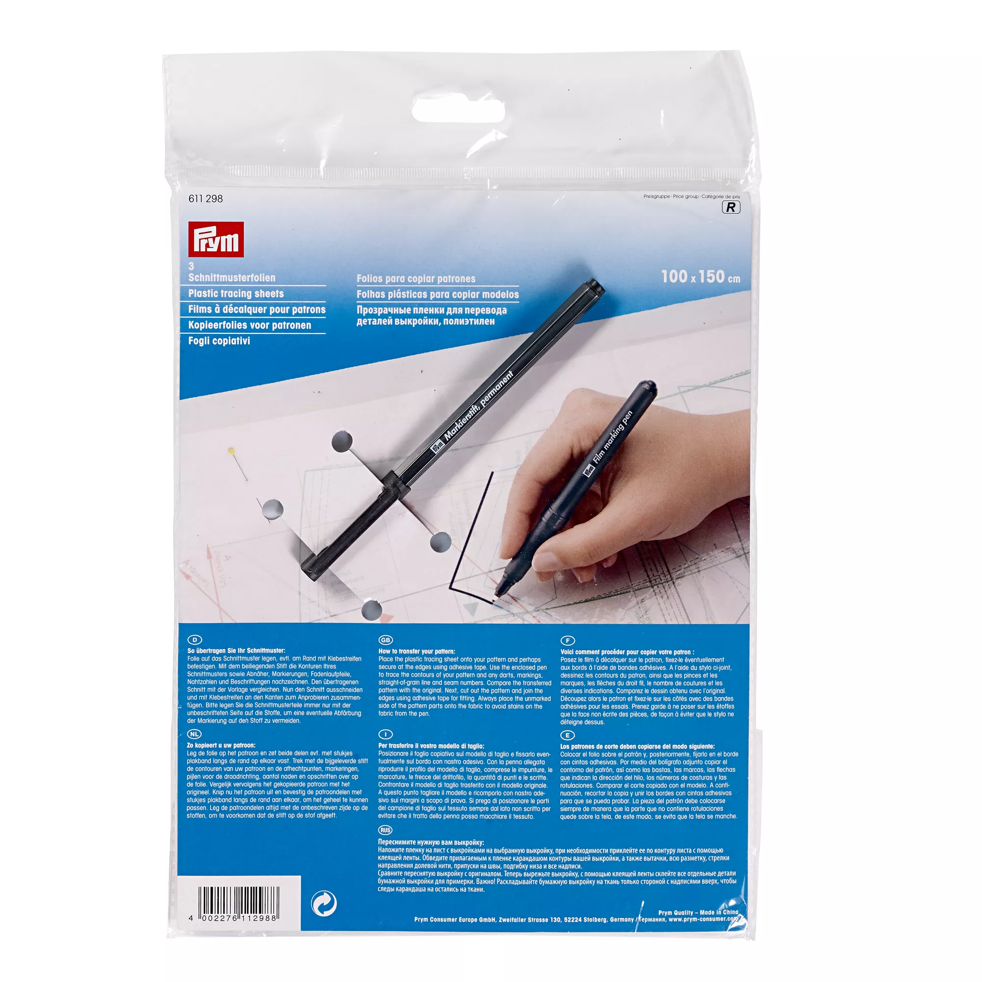 Pattern films, with pencil