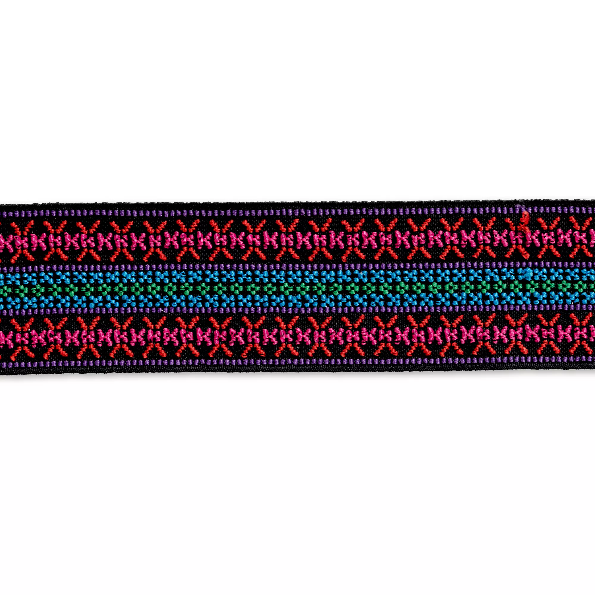 Color elastic, 50mm, pink pattern