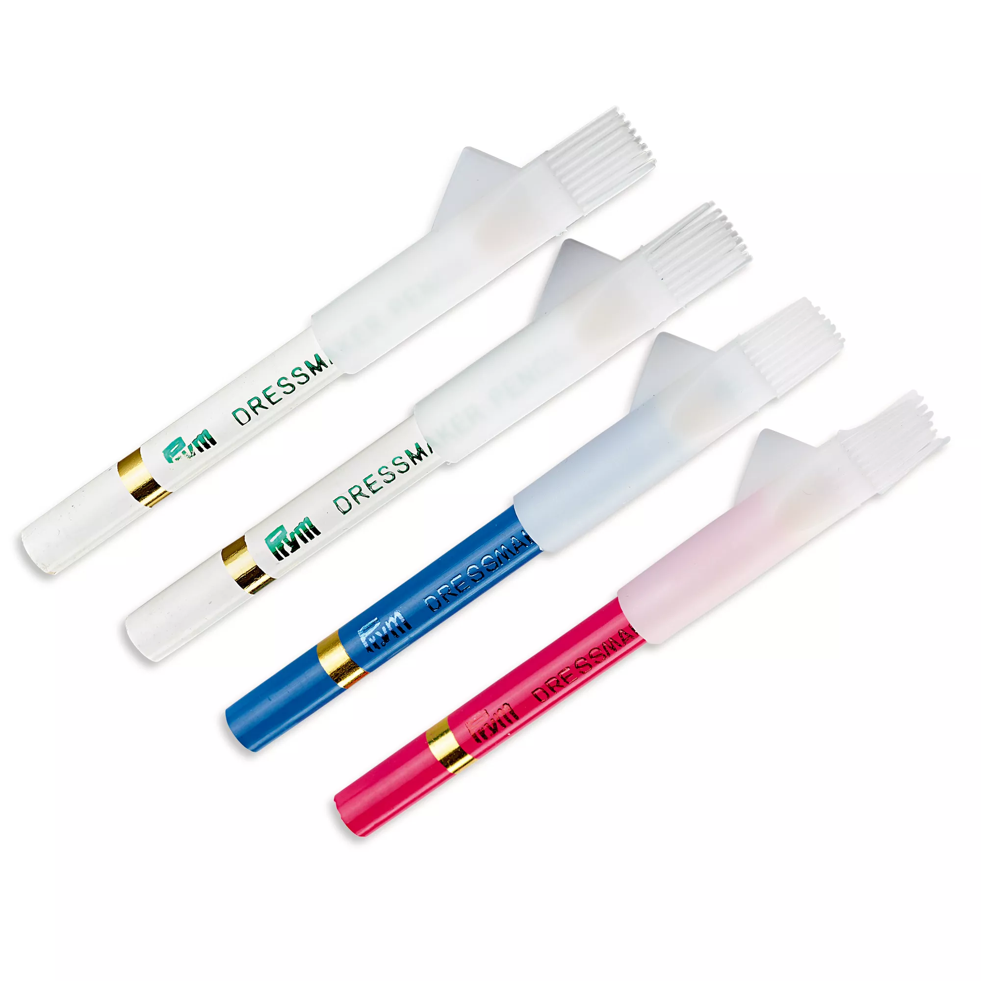 Chalk pencils and erasing brush