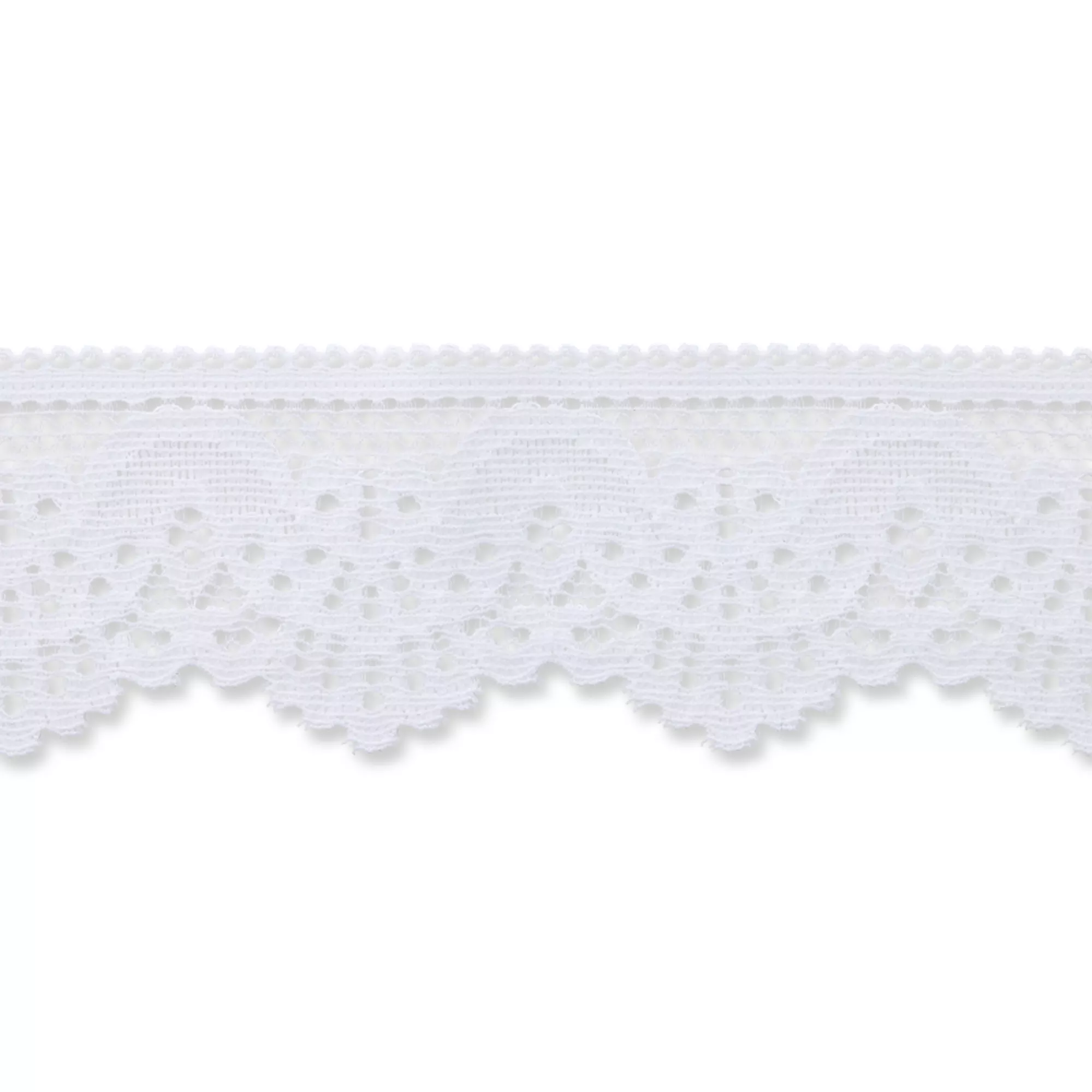 Cima Raschel, elastica, bianco
