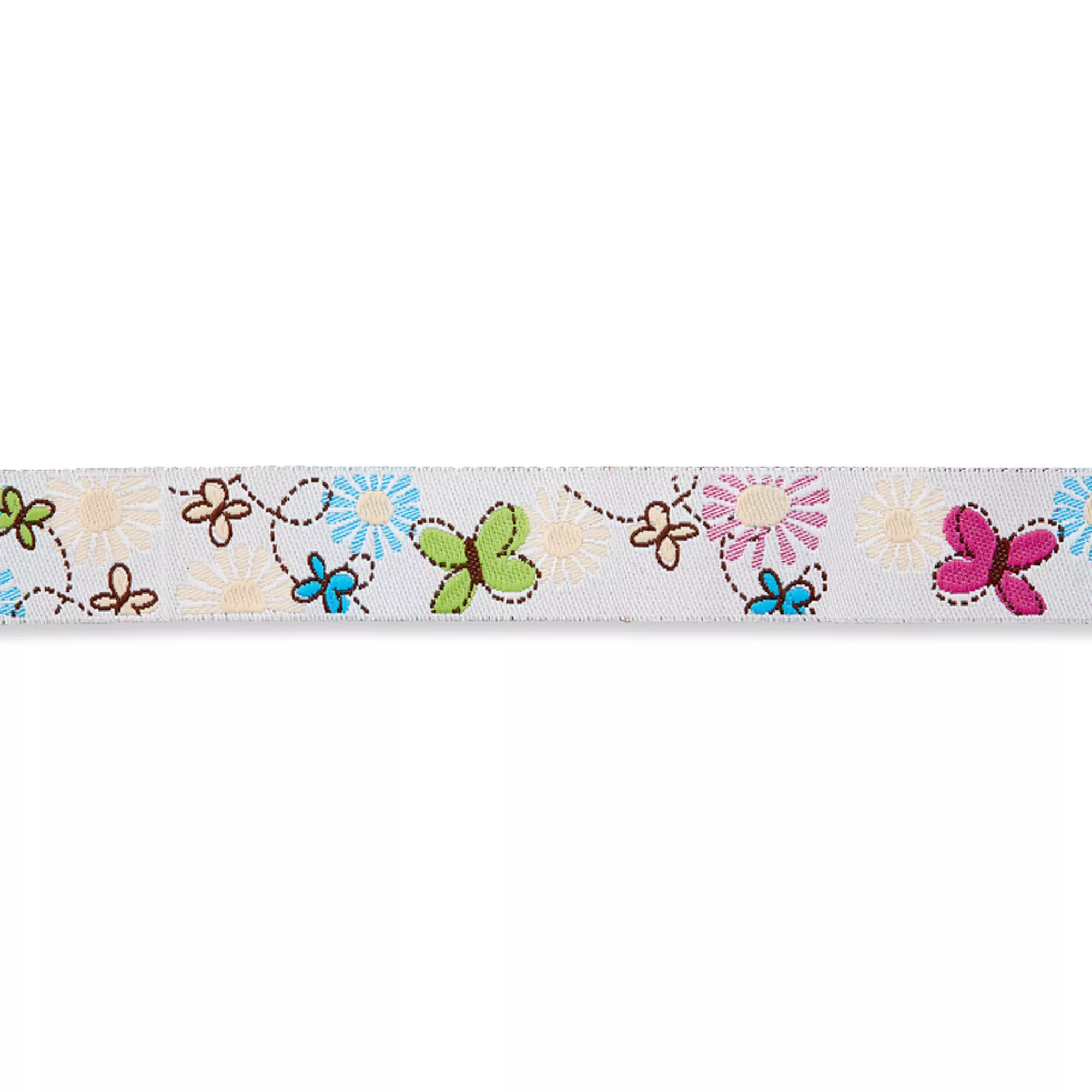 Jacquard braid butterfly