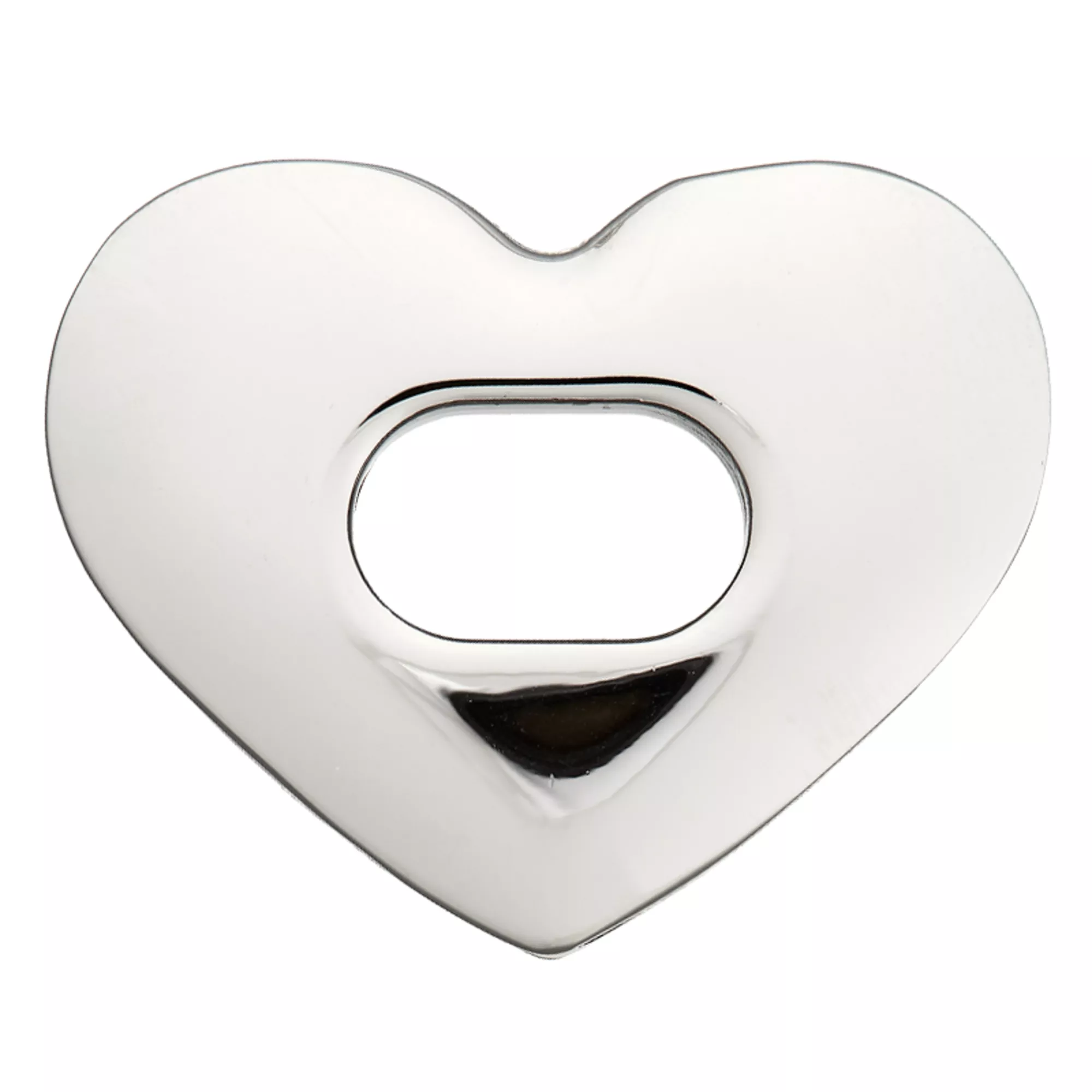 Bag clasp heart