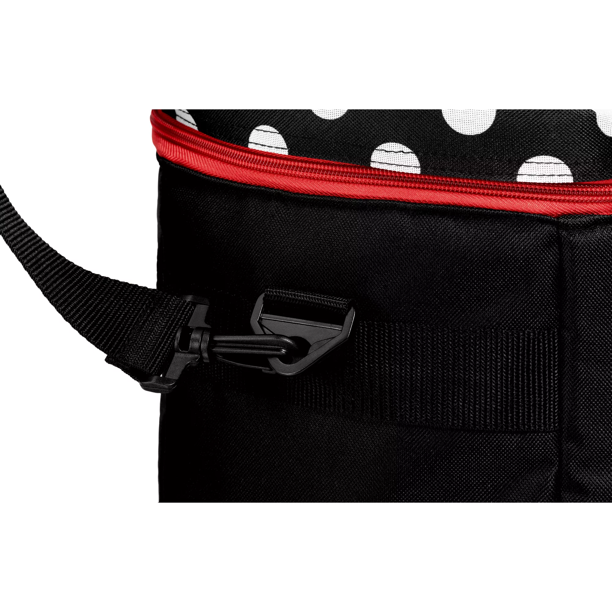 Sewing machine case polka dots